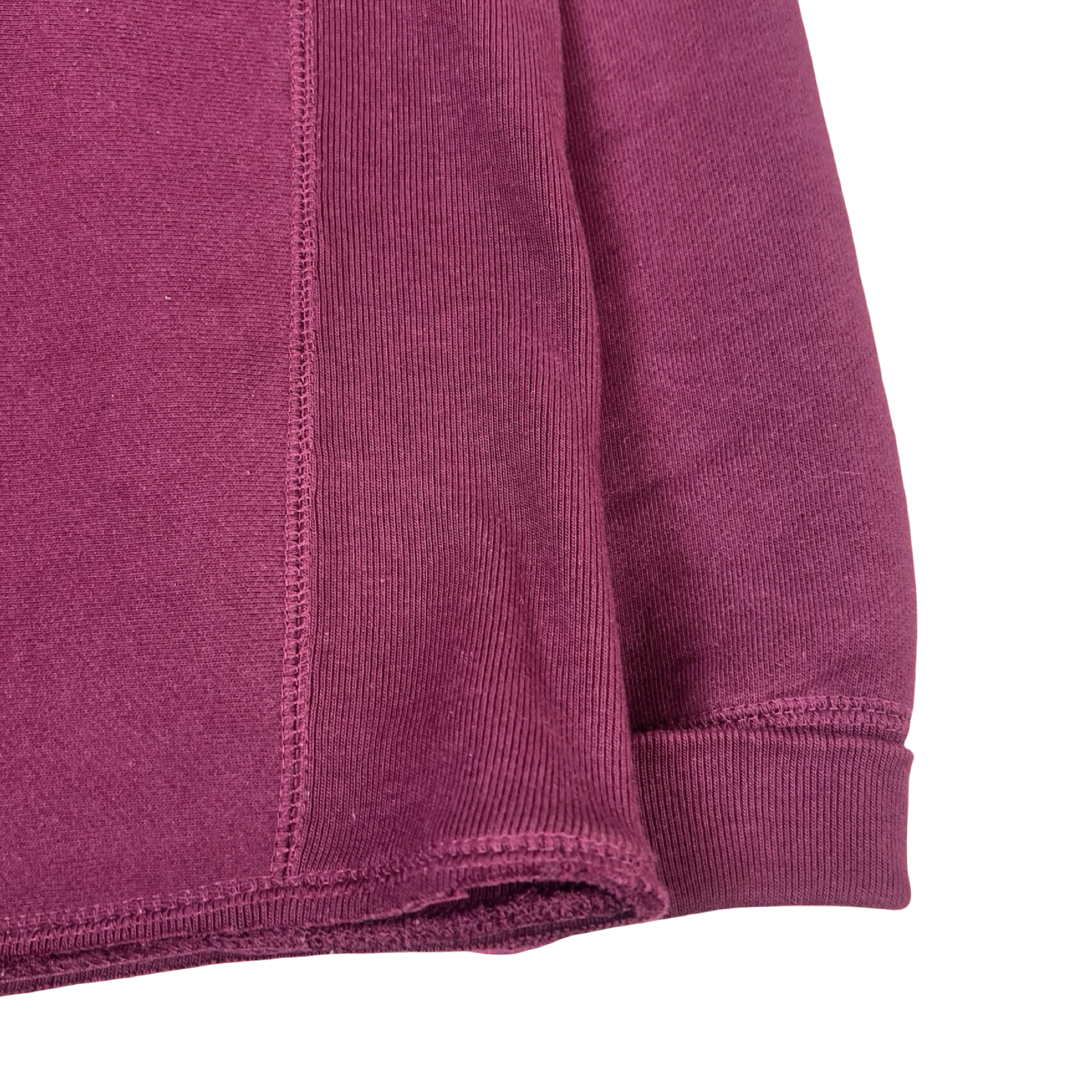 IRAK NYC Box Logo Crewneck Sweatshirt Maroon
