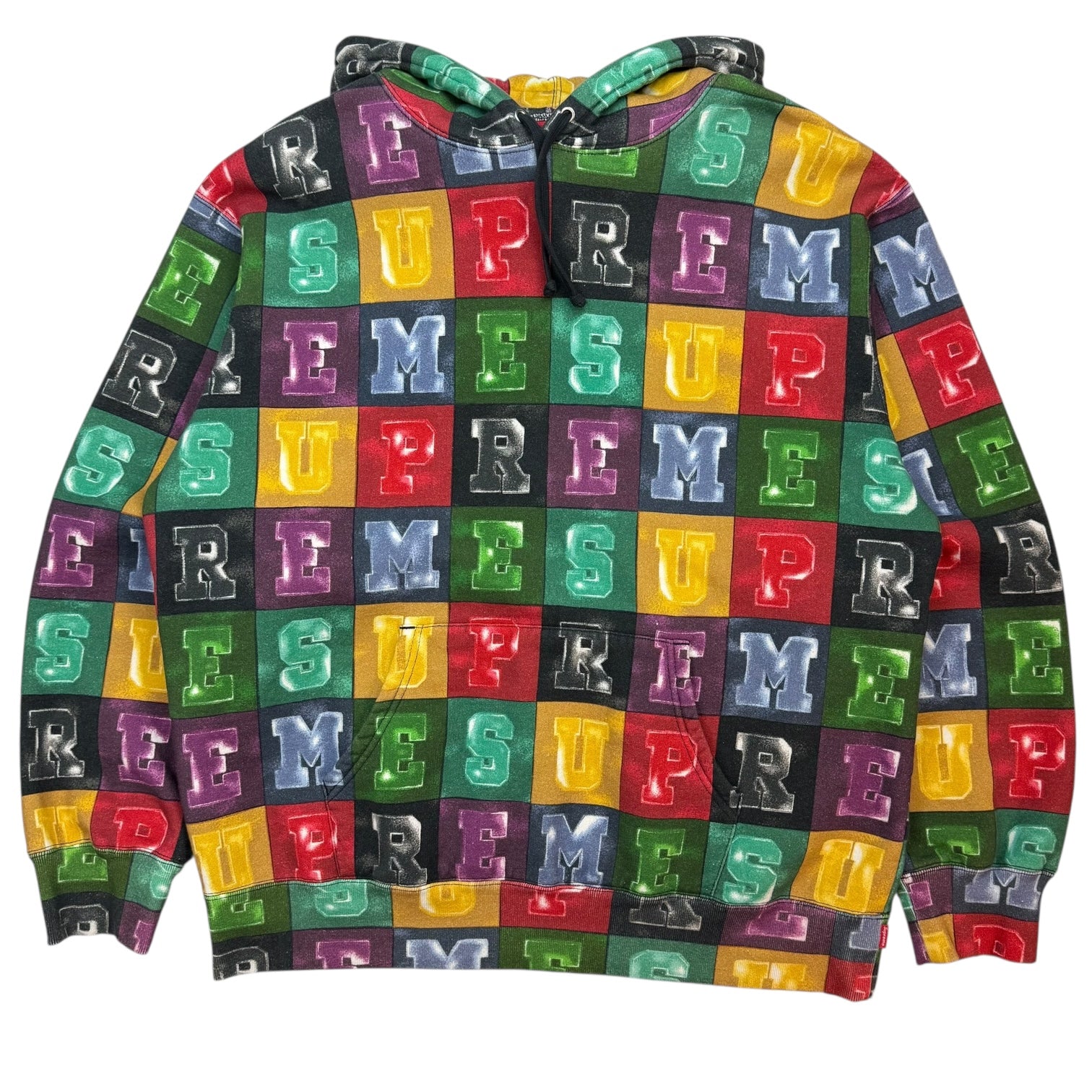 Supreme Blocks Hoodie Multicolour