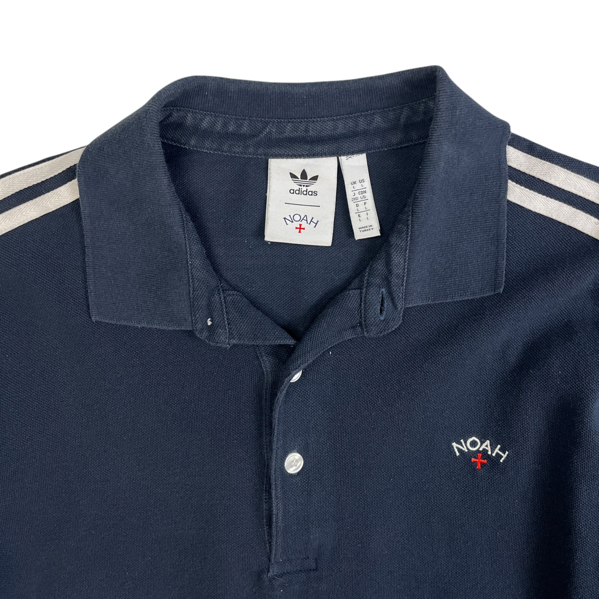 Adidas x Noah Long-Sleeve Polo Shirt
