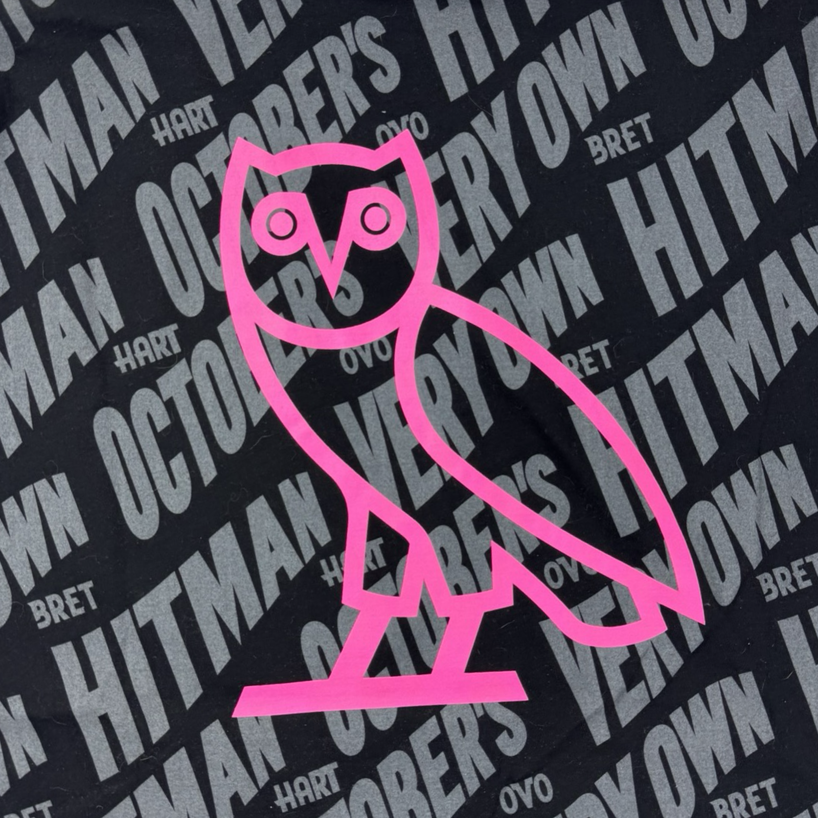 OVO x WWE Brett The Hitman Hart T-Shirt