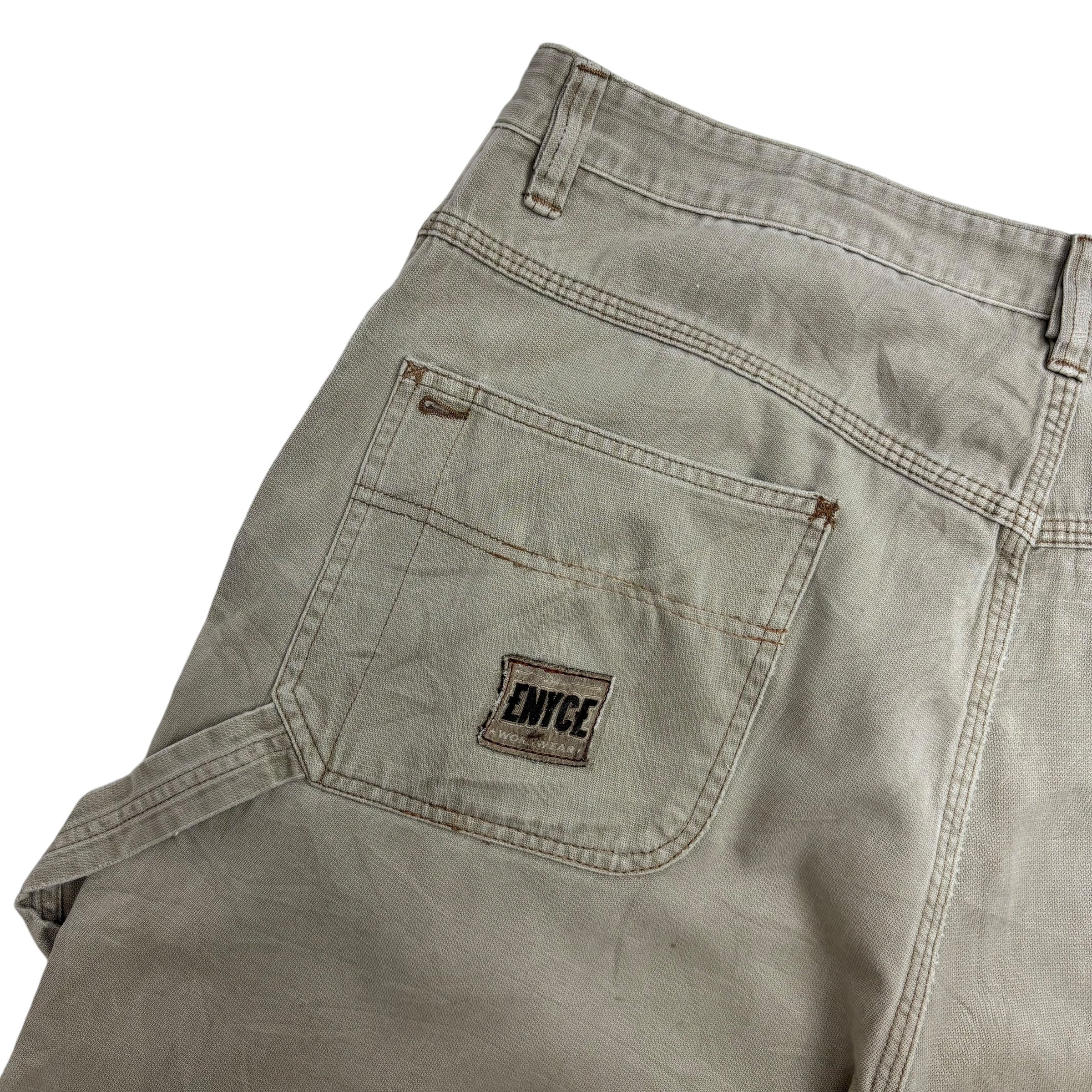 Vintage Enyce Denim Shorts Tan