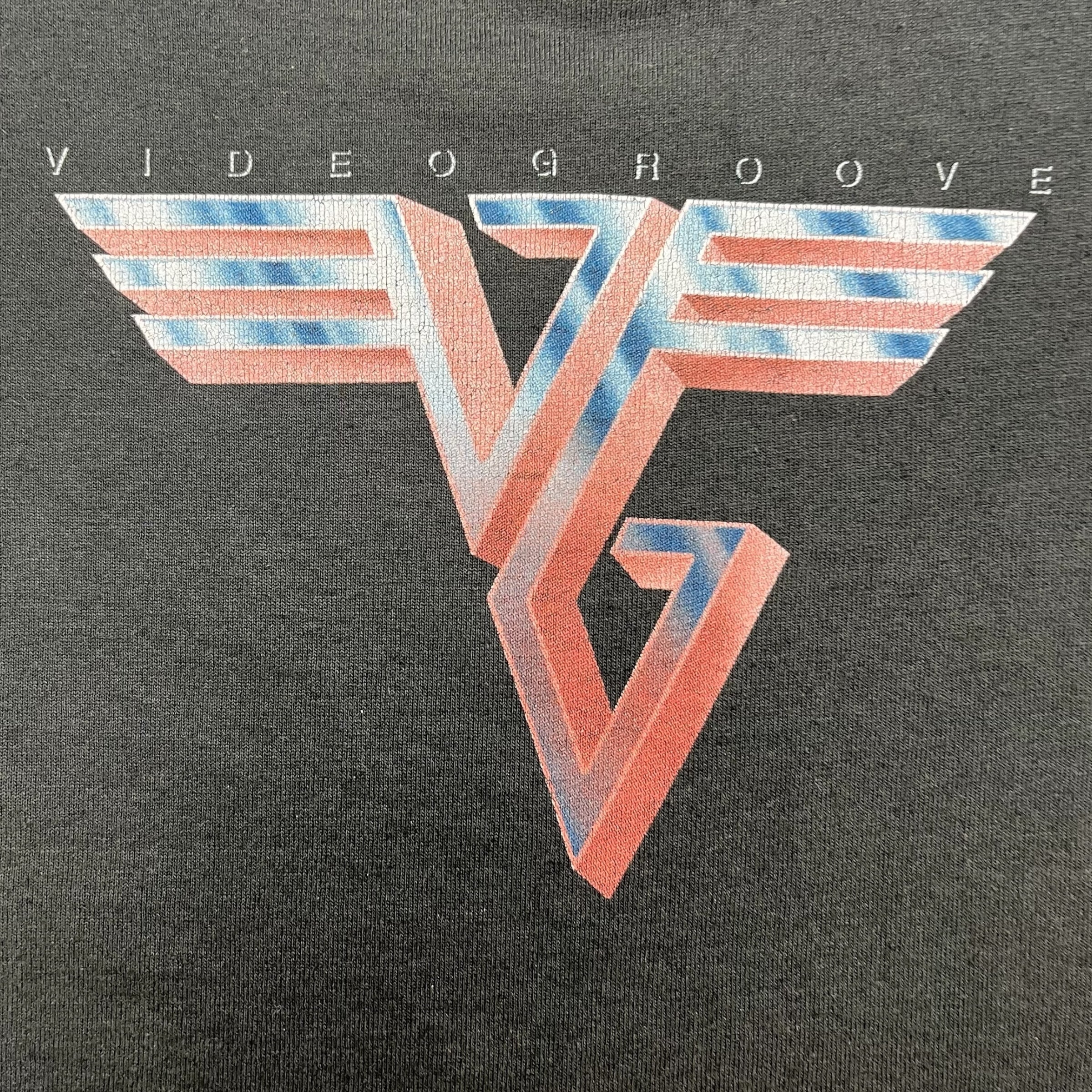 Vintage Video Groove ‘Van Halen’ Tee Black