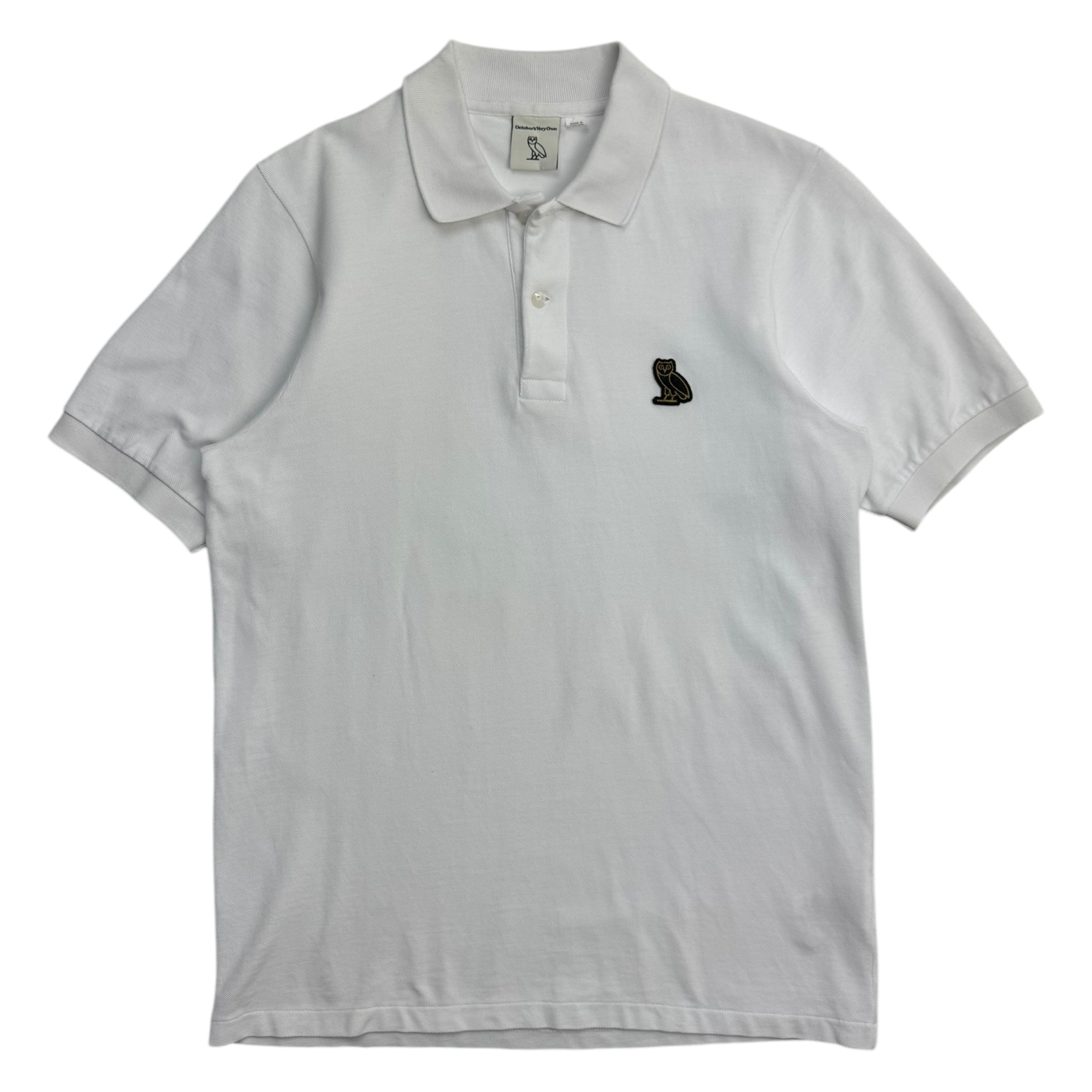 OVO Essential Owl Polo Tee White