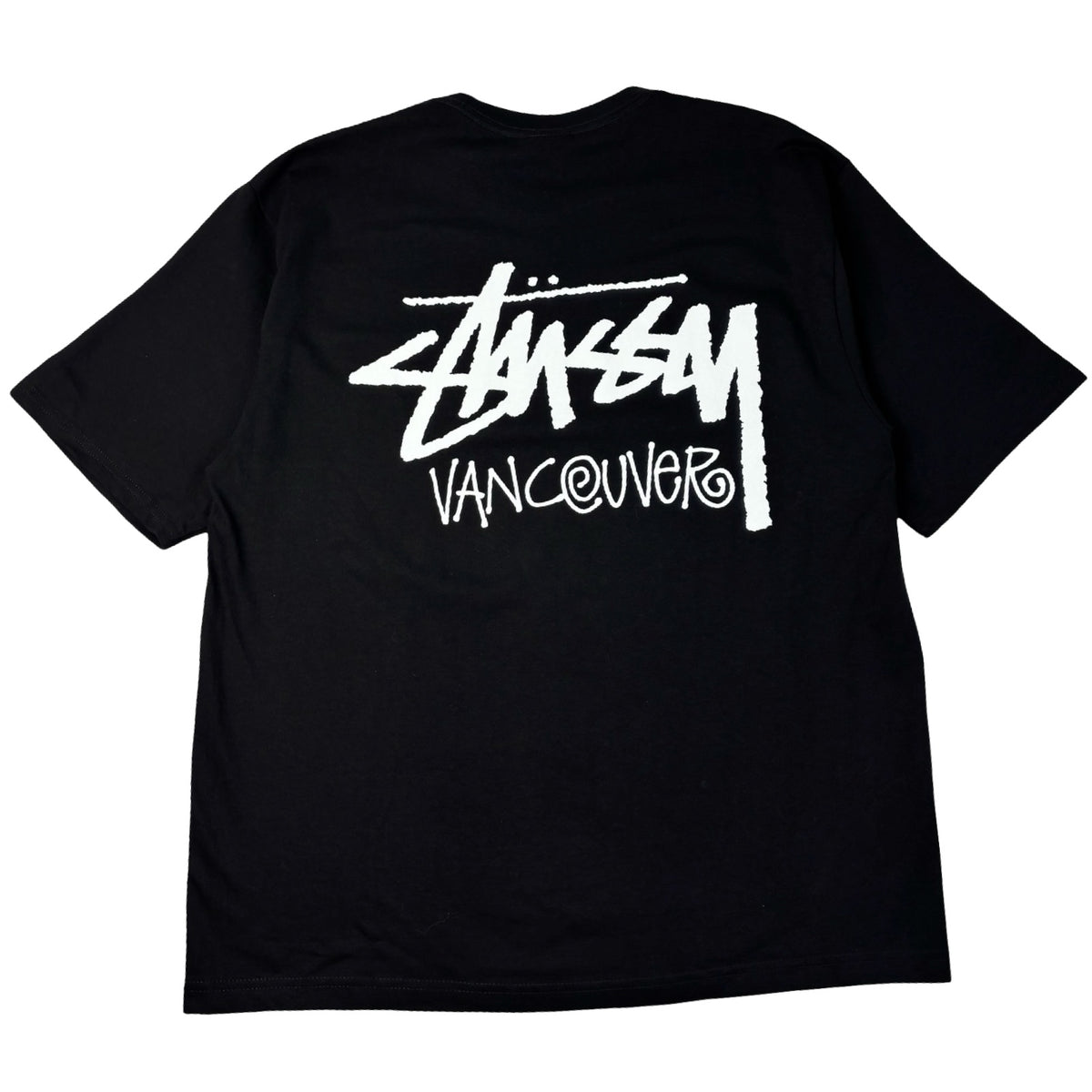 Stussy Stock Vancouver Tee Black