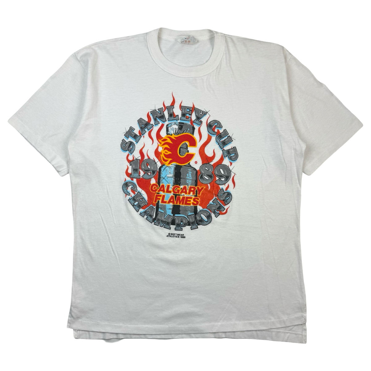 1989 Calgary Flames Stanley Cup Champions NHL T-Shirt