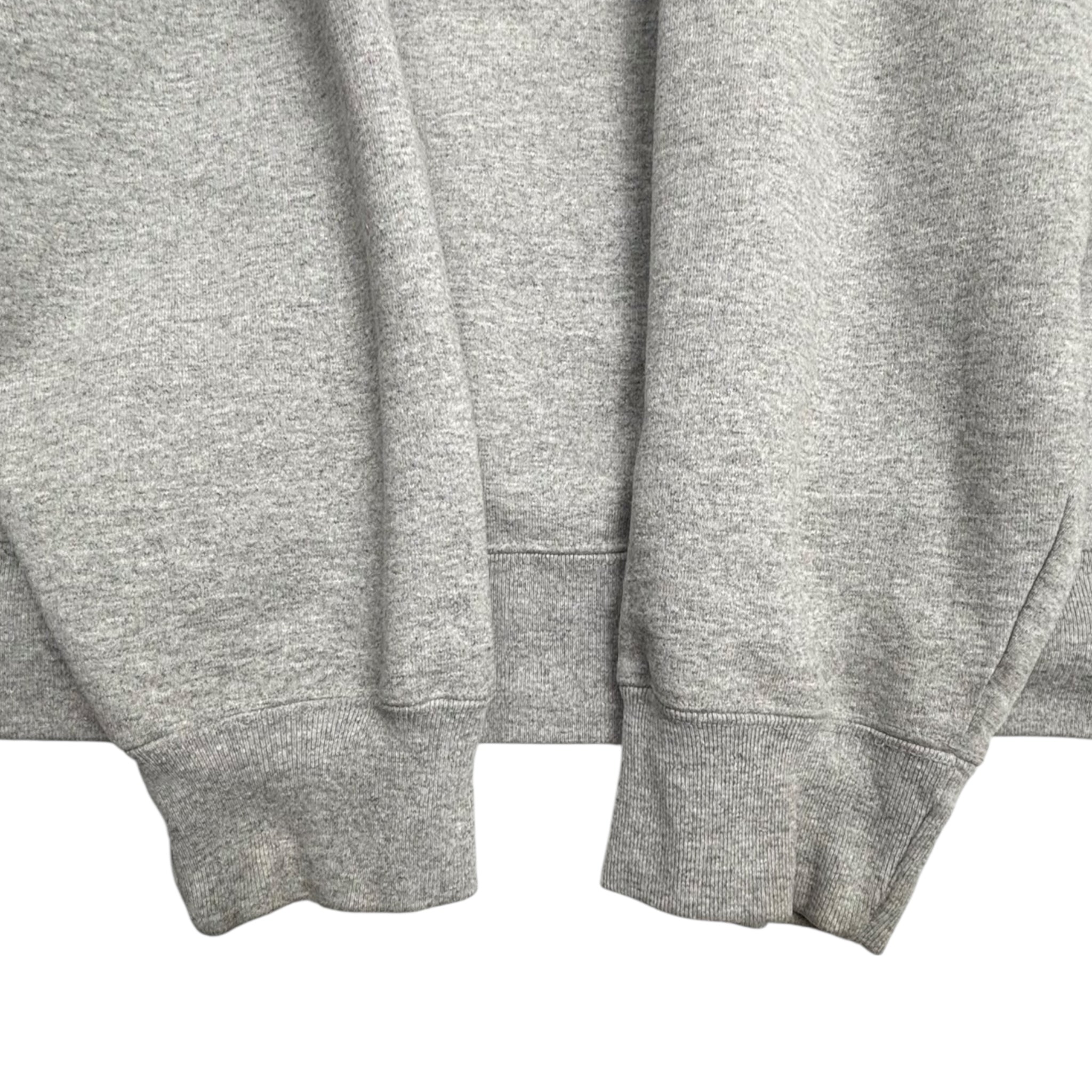 Supreme Burberry Box Logo Hooded Sweatshirt Heather Grey