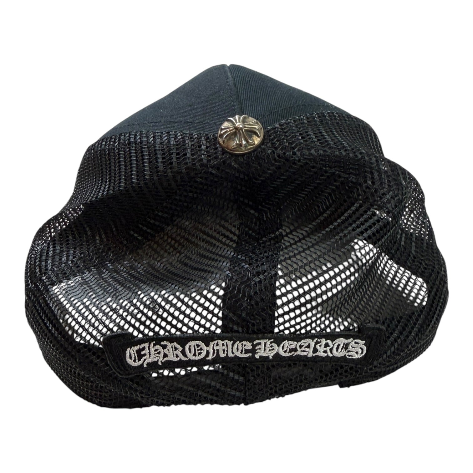 Chrome Hearts King Taco Patch Trucker Hat Black
