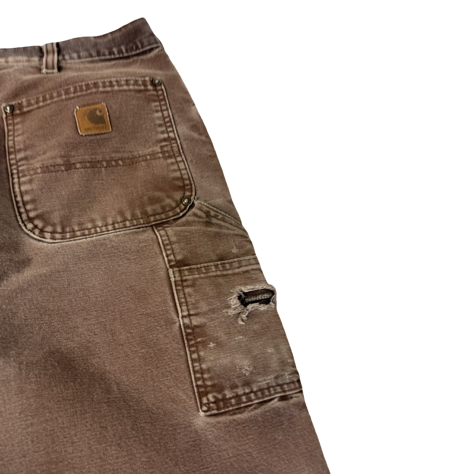 Dark Brown Carhartt Double Knee Bottoms