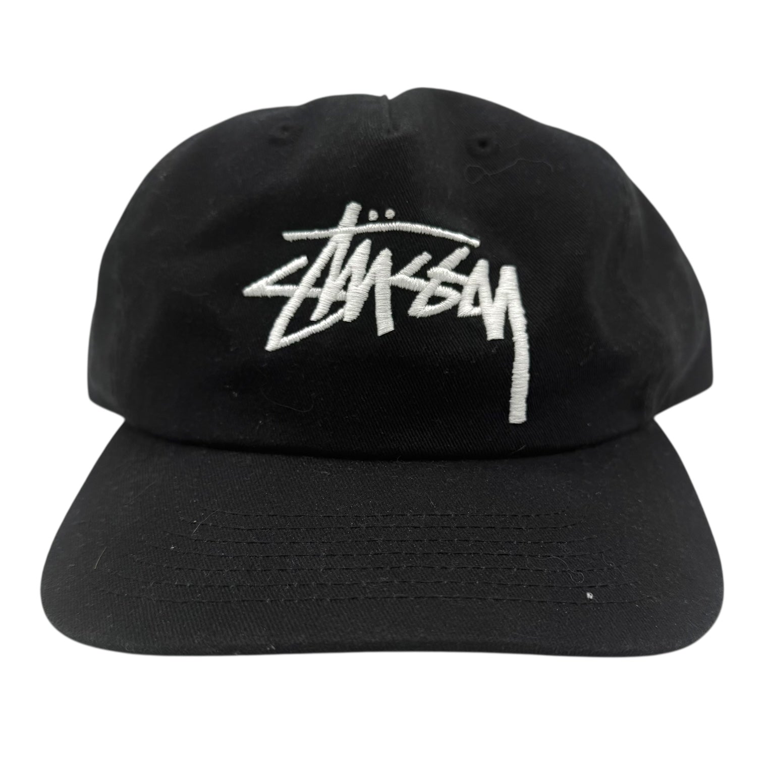 Stussy Big Stock SnapBack Hat Black