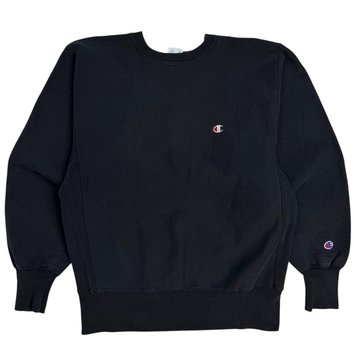Vintage Champion Reverse Crewneck Faded Black