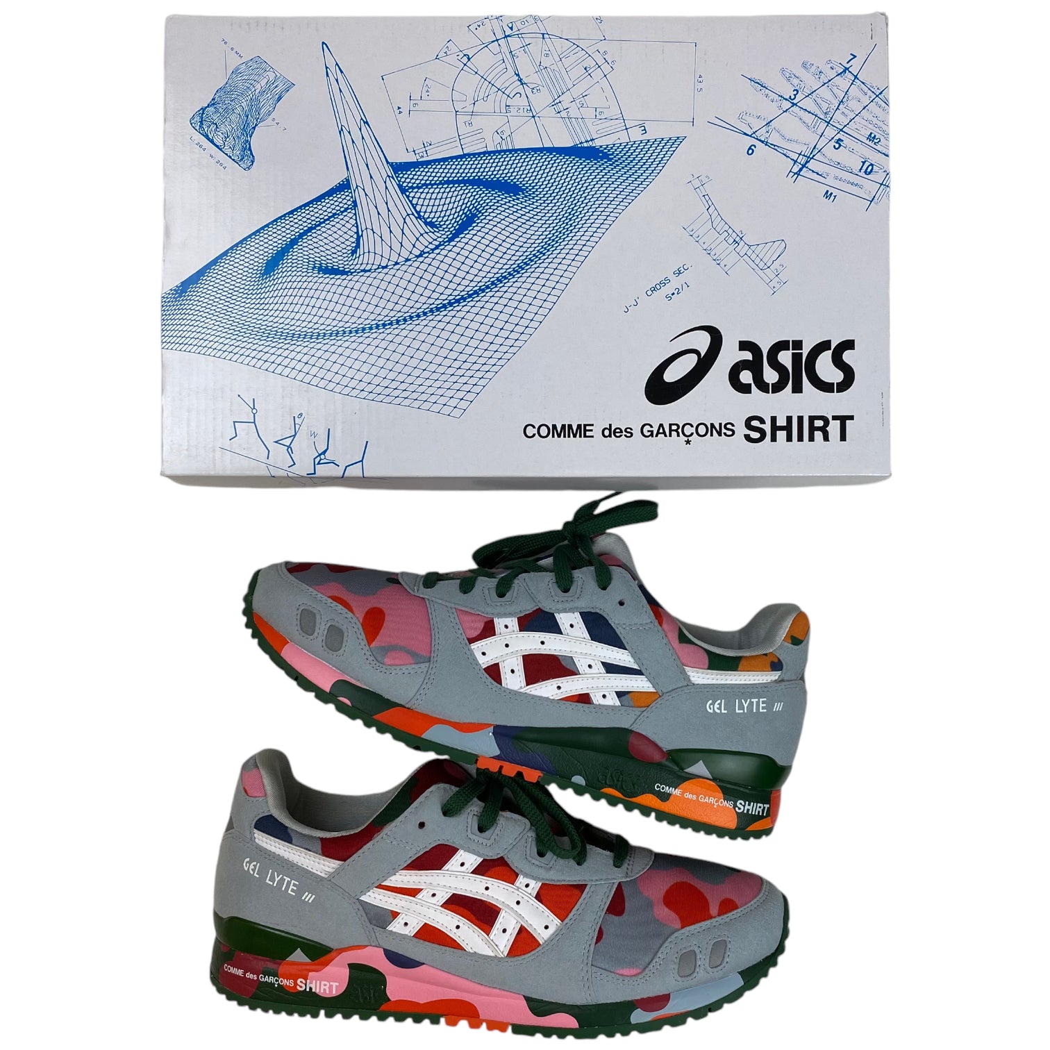 ASICS x CDG Shirt Gel-Lyte III (Used)