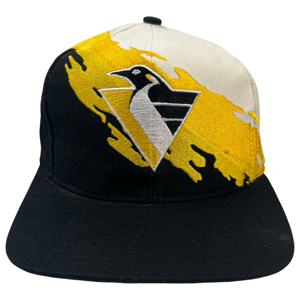 Vintage Pittsburgh Penguins Splash Logo Athletic Hat