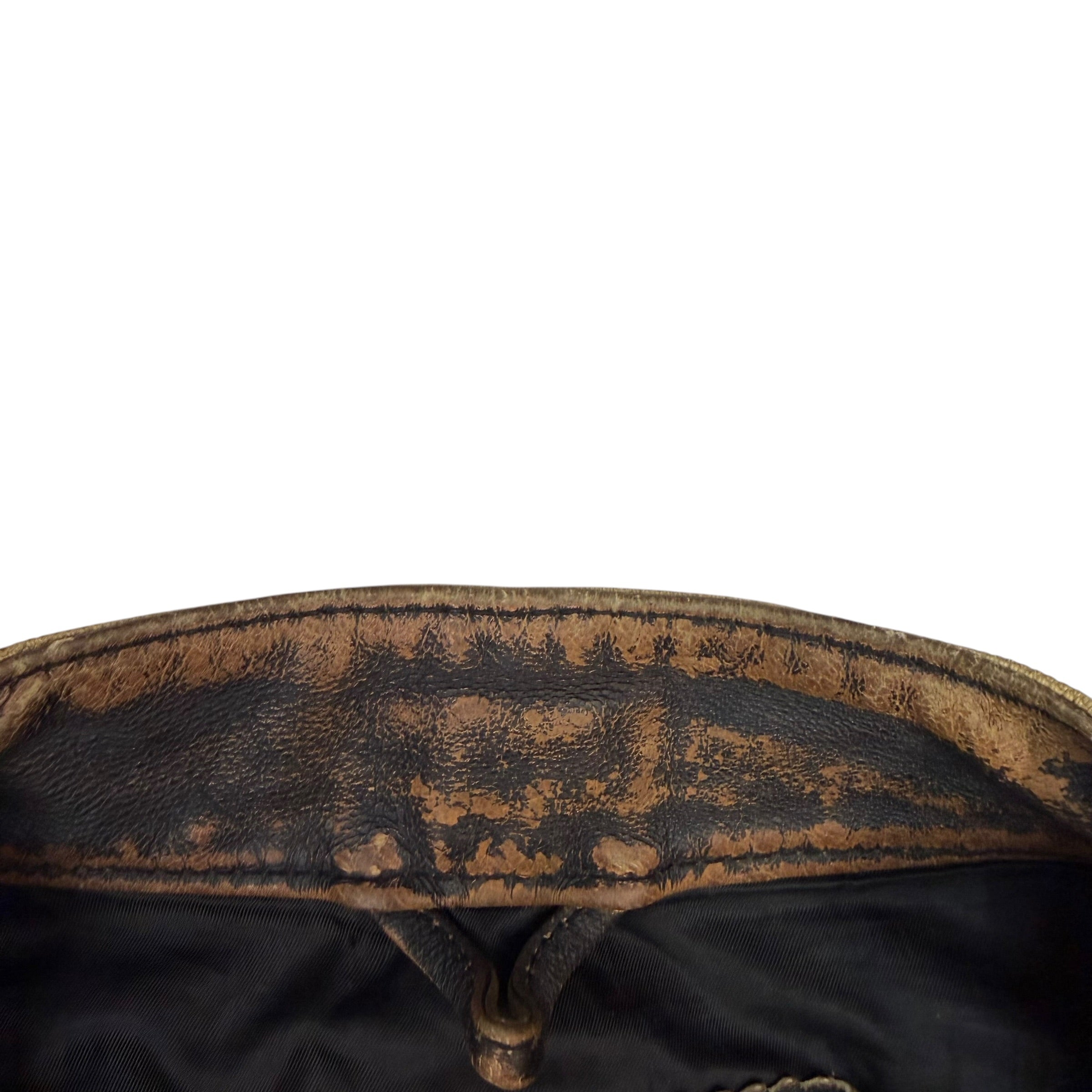 Vintage Denver Hayes Leather Jacket Black