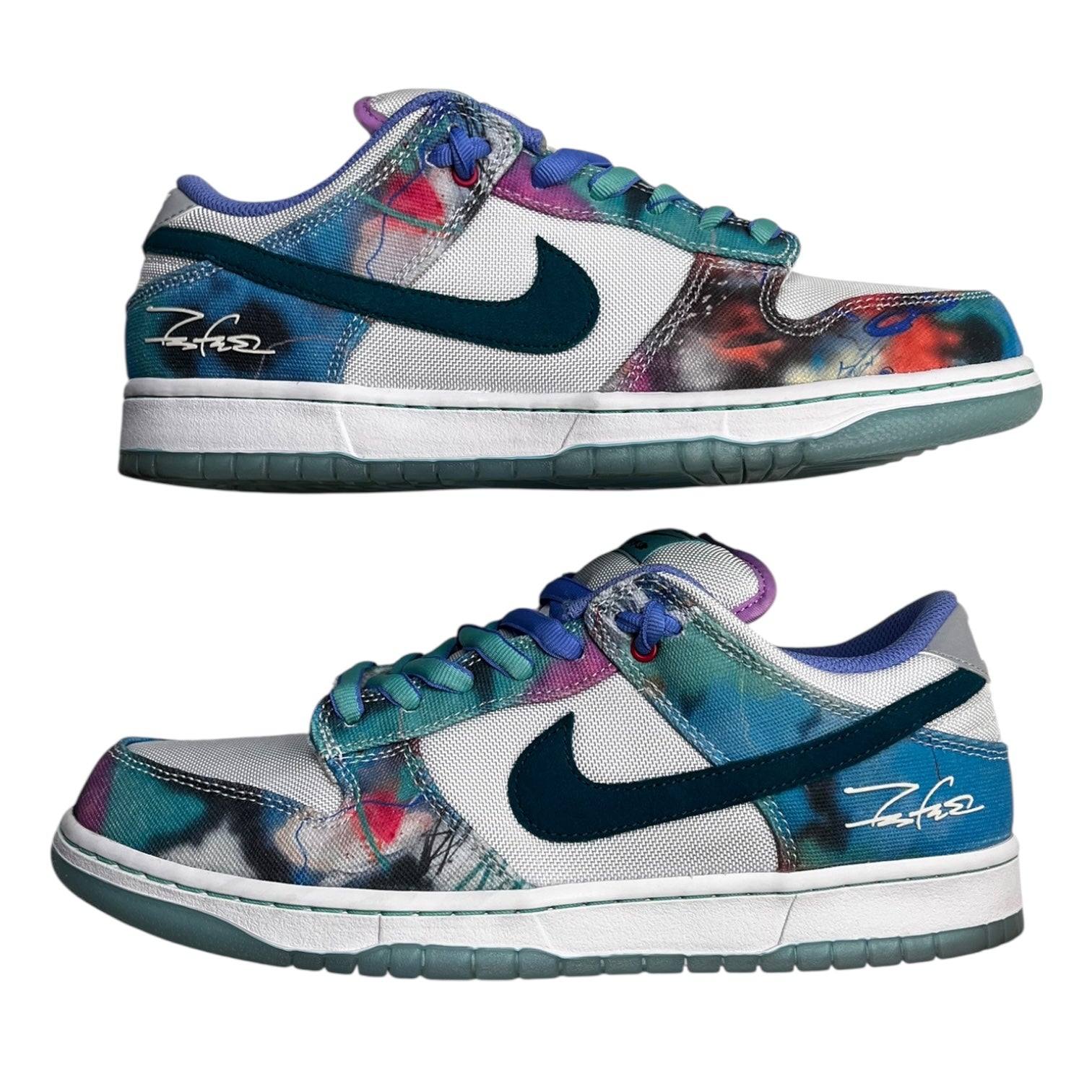 Nike SB Dunk Low Futura Laboratories Bleached Aqua (Used)