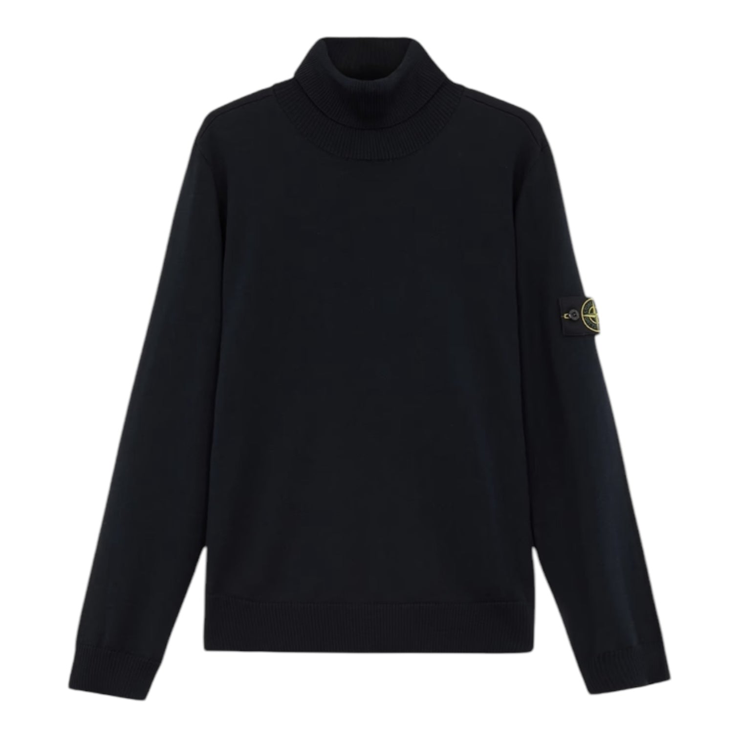 Stone Island Knit Turtle Neck Sweater Black