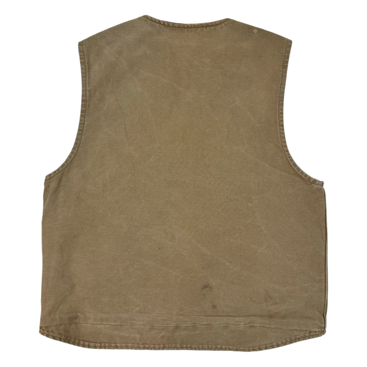 Vintage Carhartt Fleece Lined Vest Tan