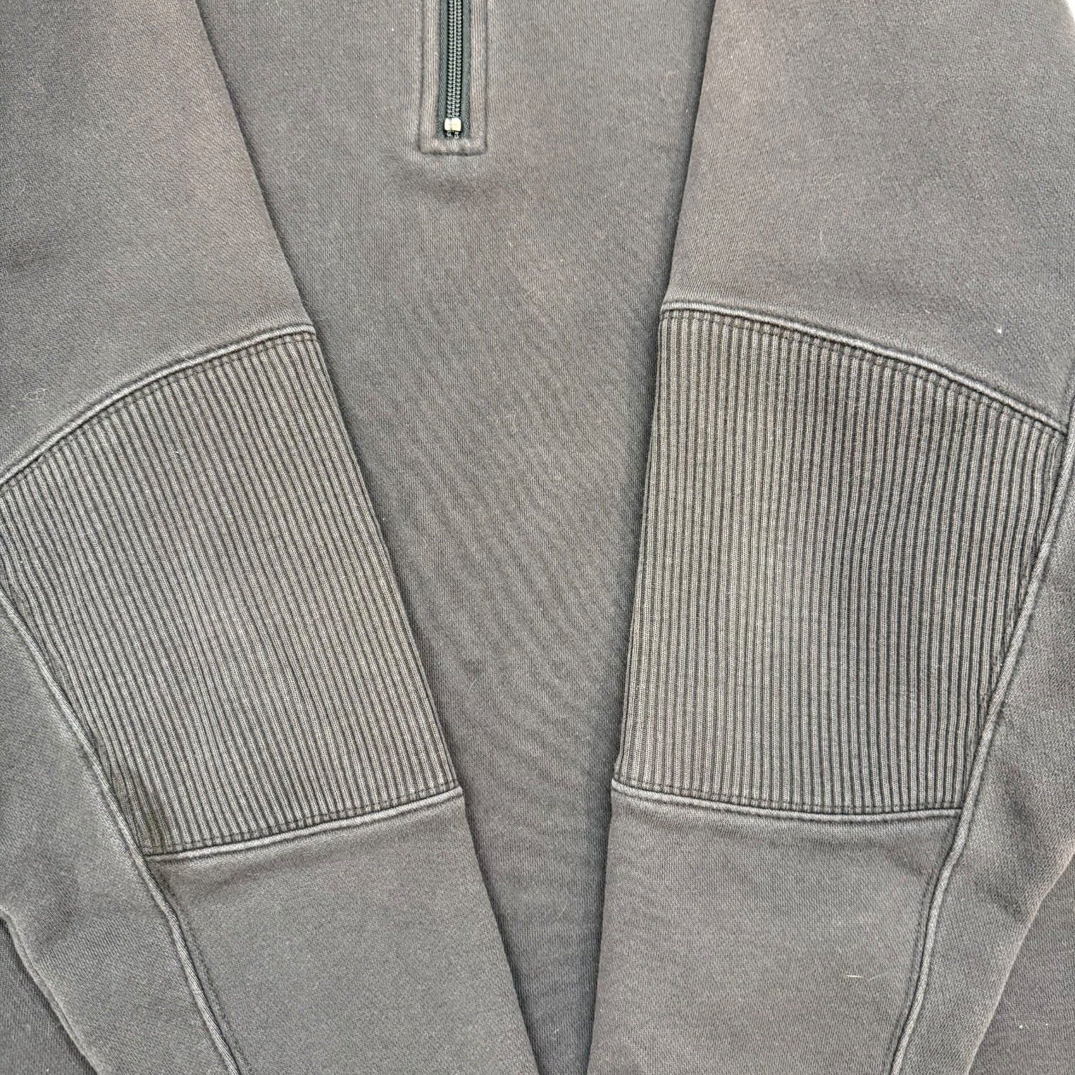 Vintage Nike Fleece Quarter Zip Sweater Black