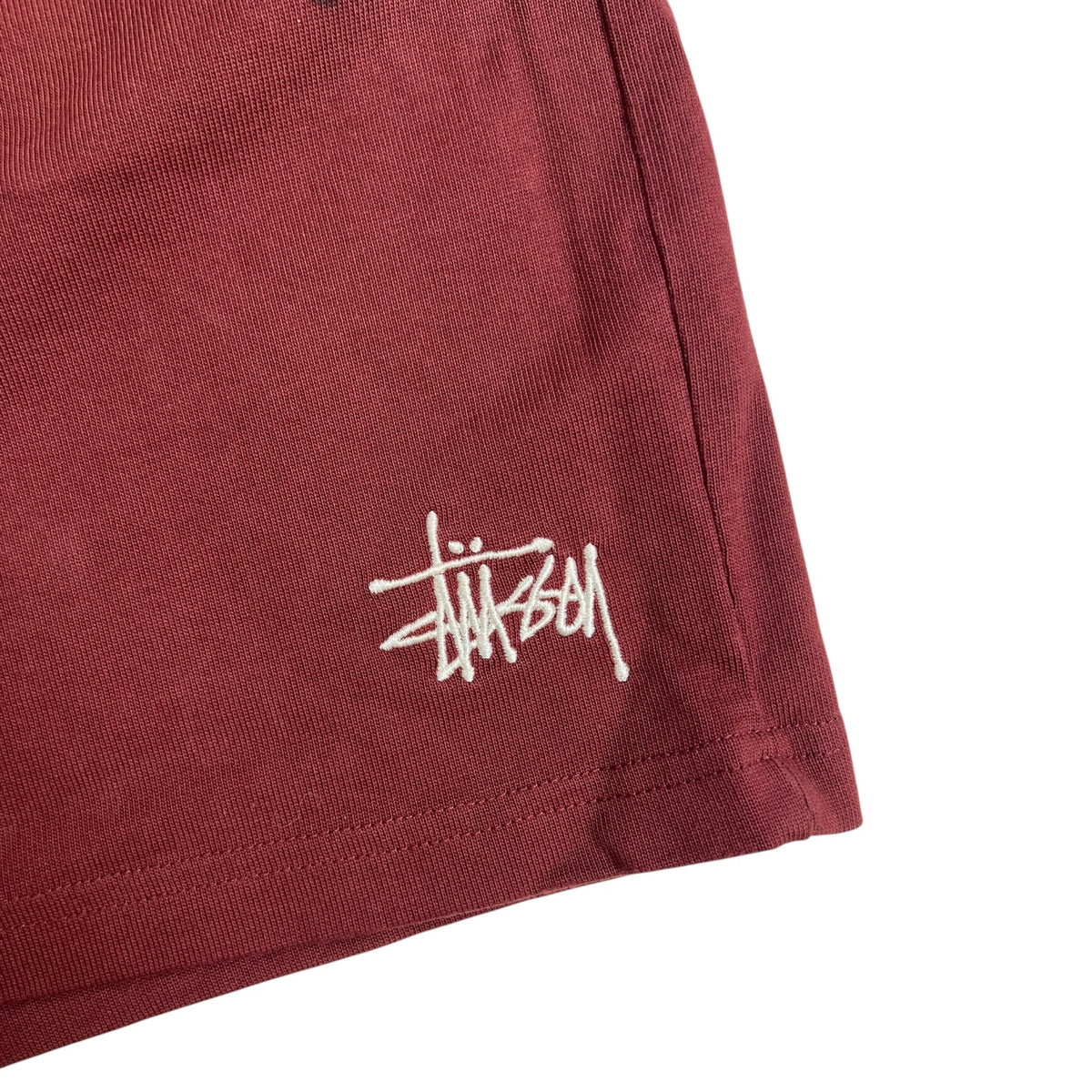 Stussy Heavy Jersey Shorts Wine