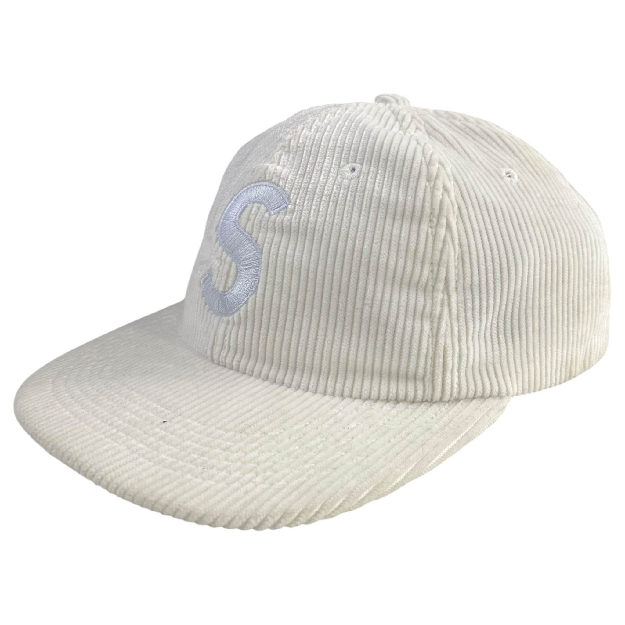 Supreme S Logo Corduroy 6-Panel Hat