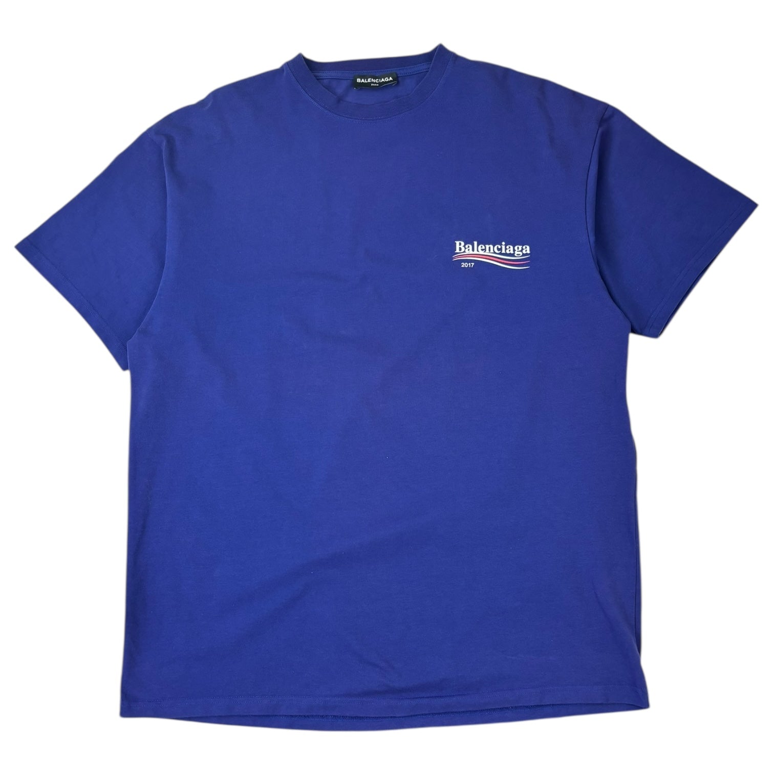 Balenciaga 2017 Campaign T-Shirt Blue