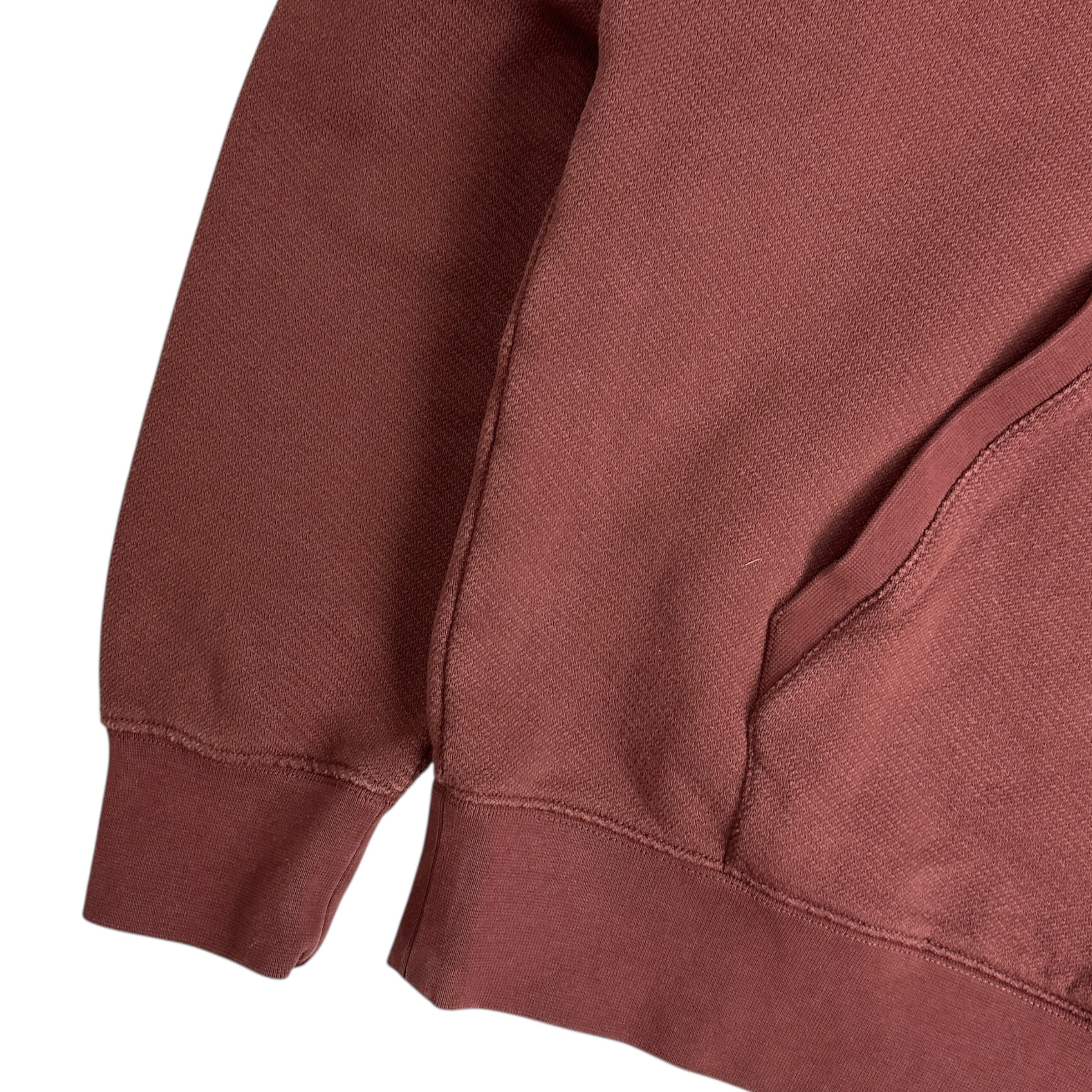 Jacquemus Print Logo Spiral Hoodie Brown