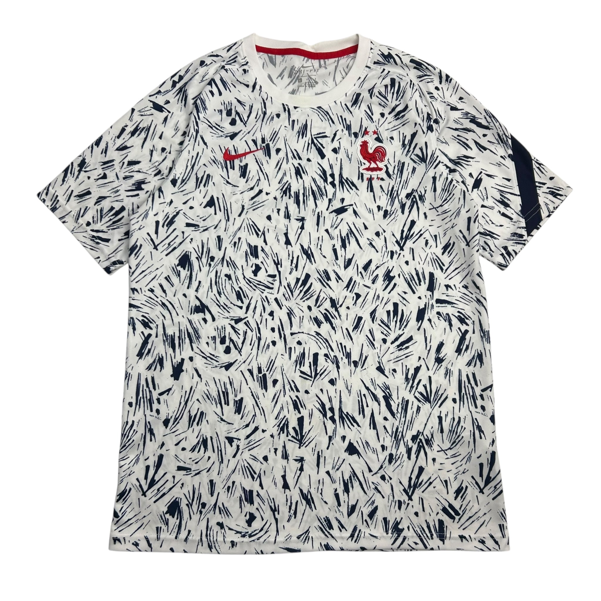2020 France National Pre Match Soccer Jersey