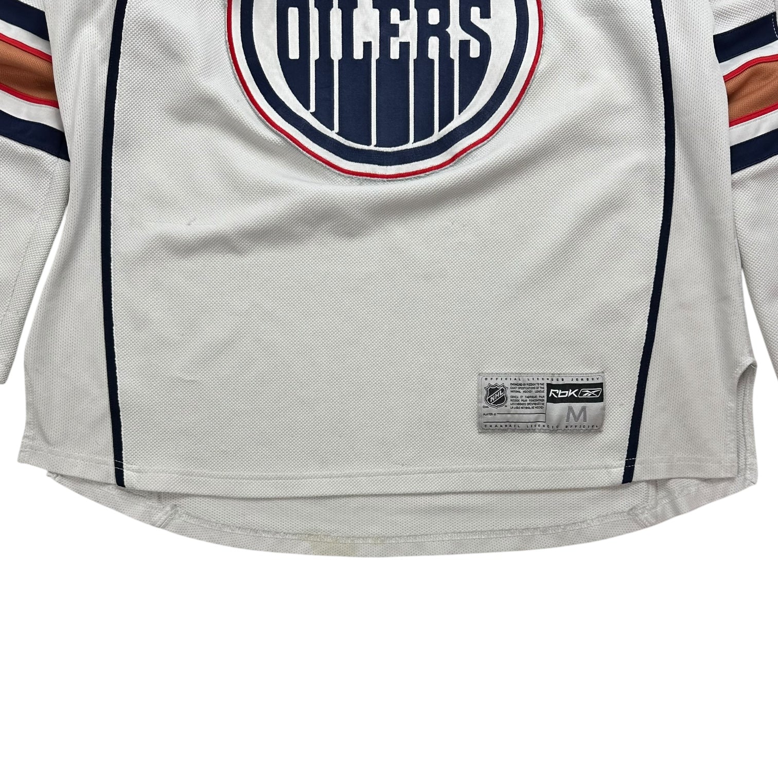 Vintage Reebok Edmonton Oilers Away Jersey