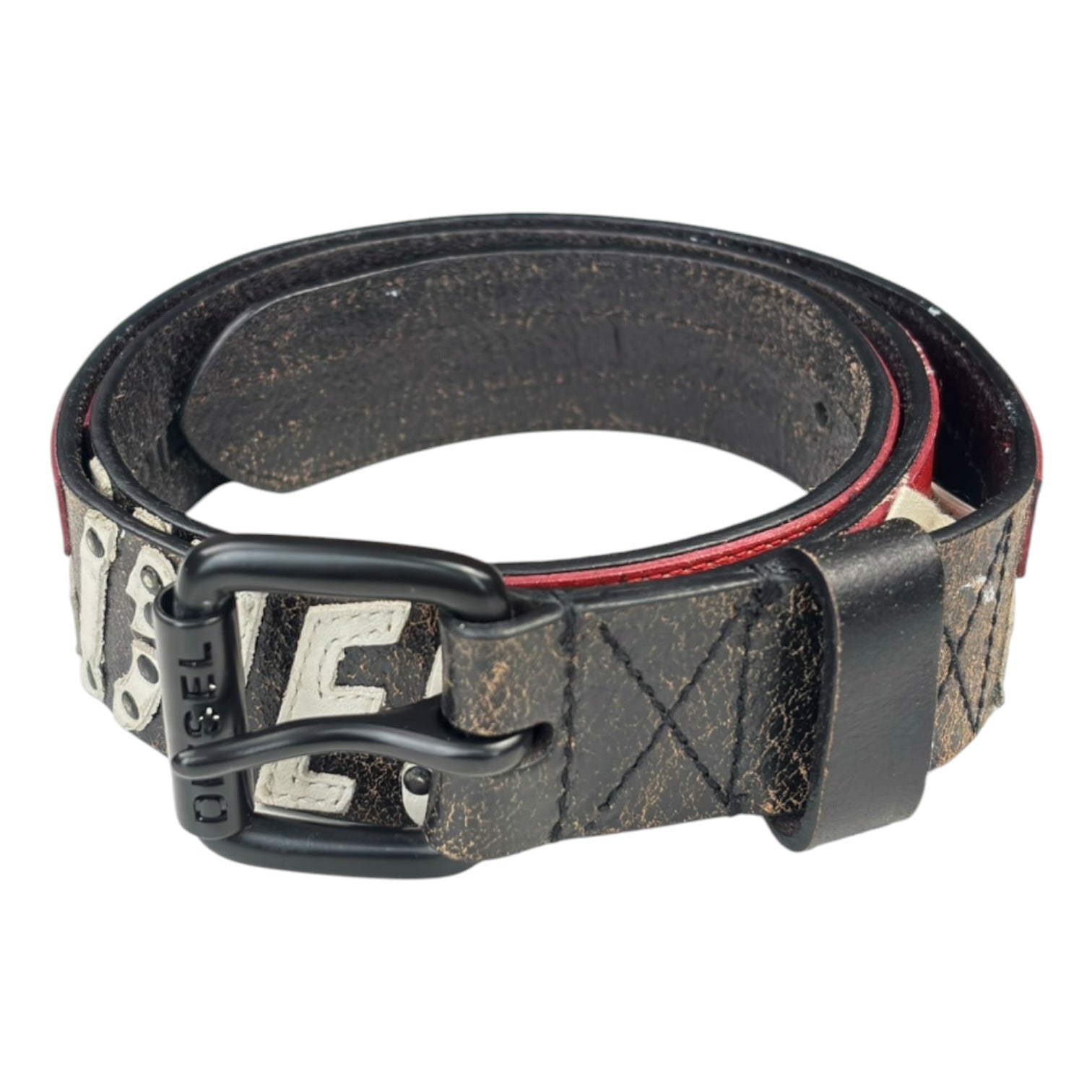 (W) Vintage Diesel Leather Belt