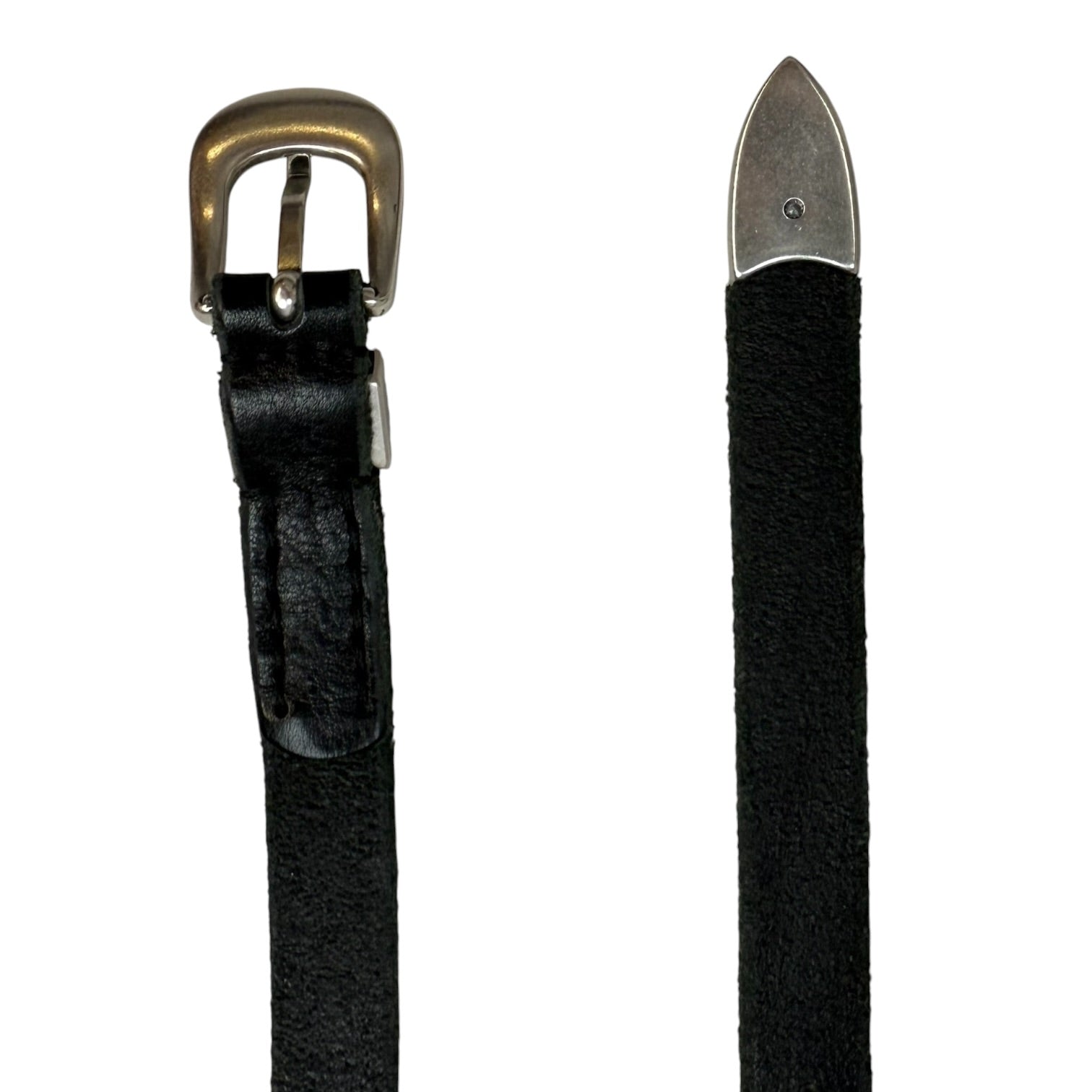 Our Legacy 2CM Belt Black Leather