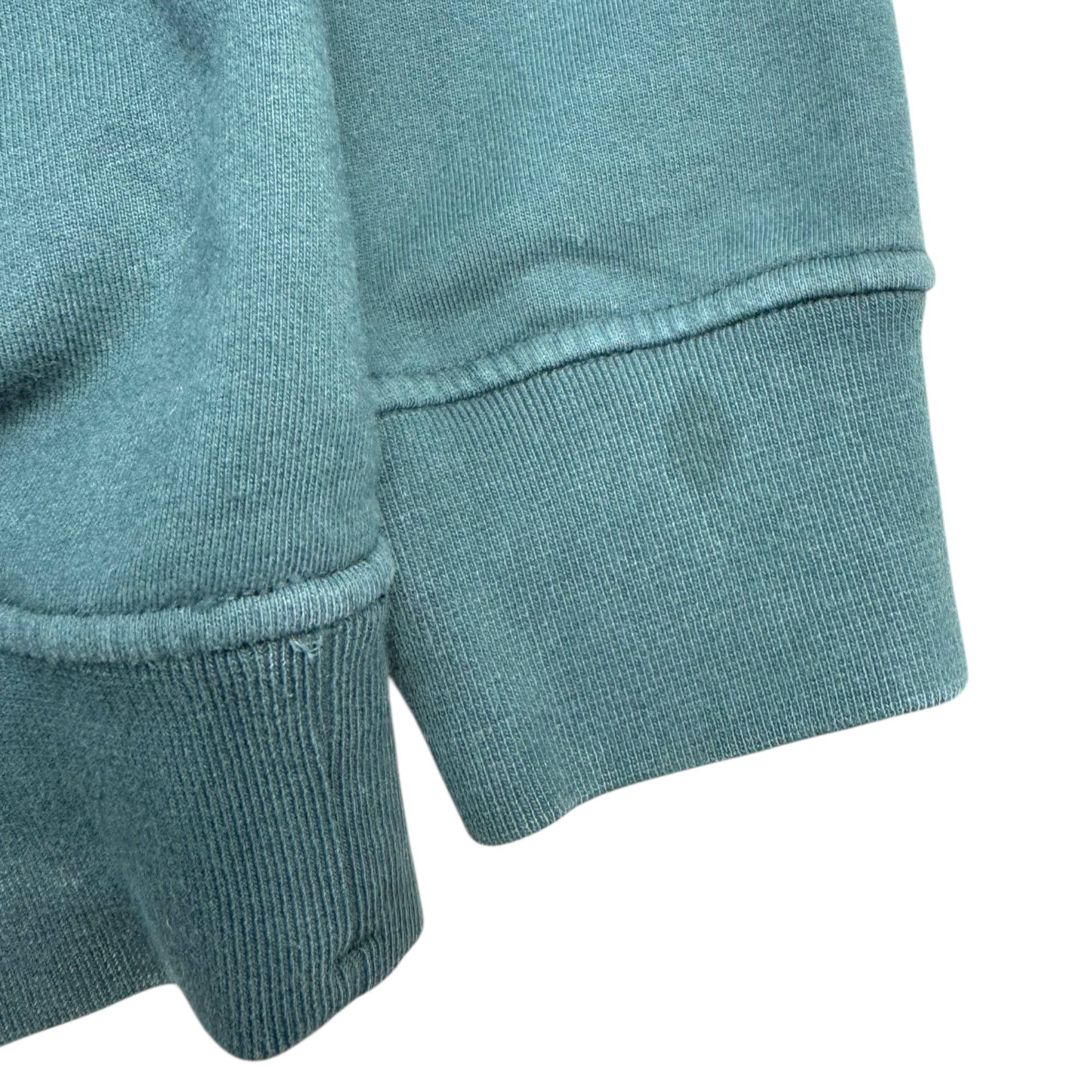Stone Island Patch Logo Crewneck Green