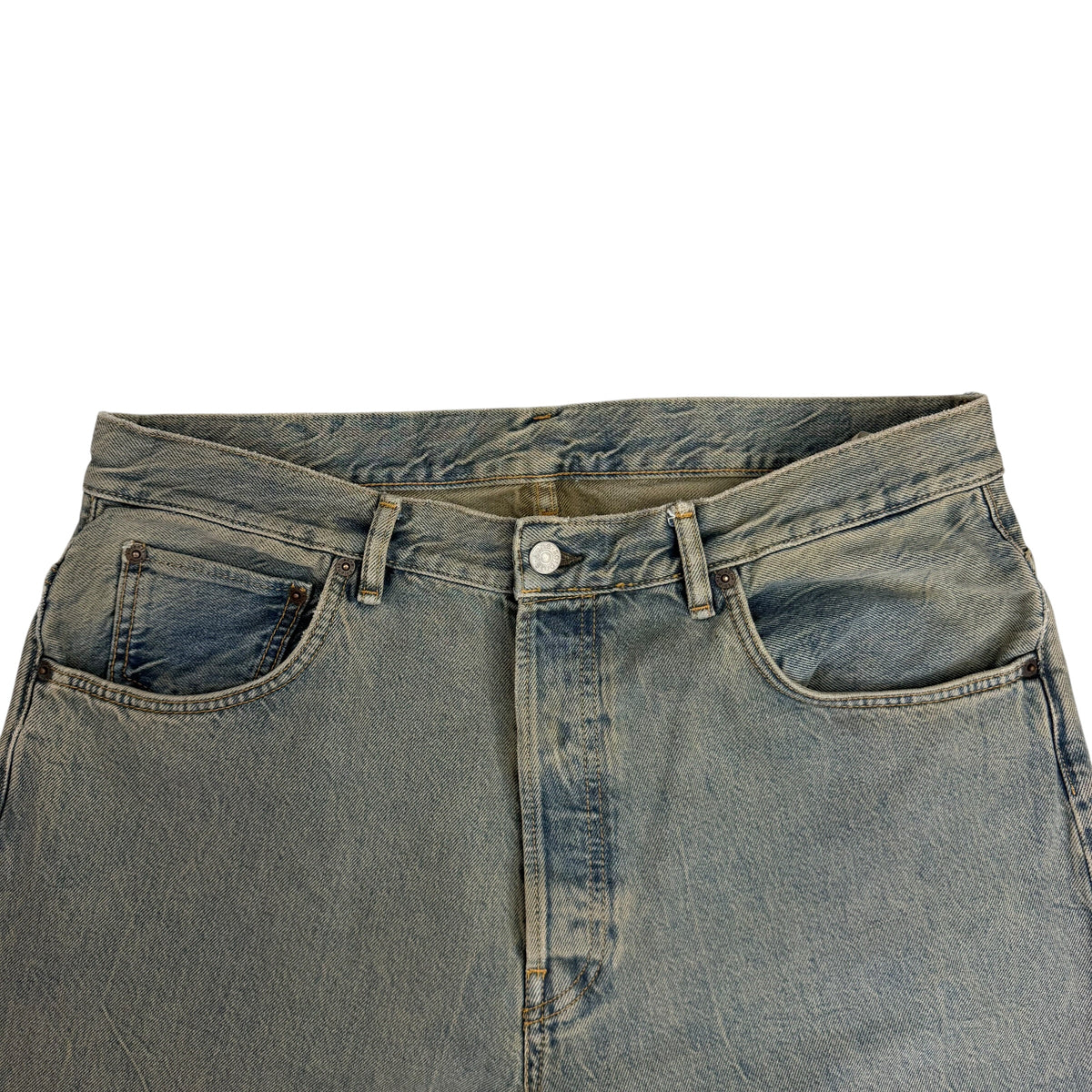 Acne Studios 2021M Delta Jeans Washed Blue