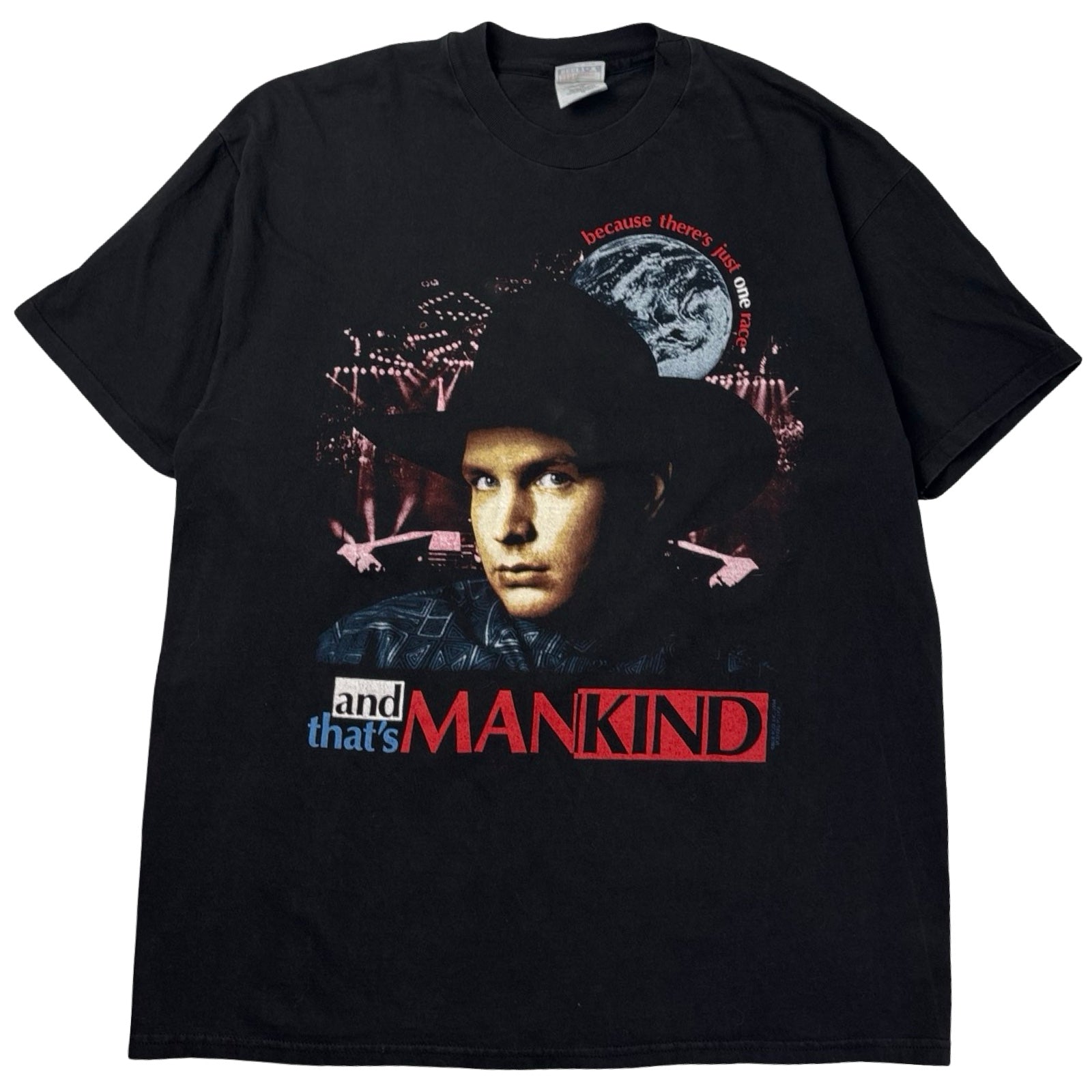 1994 Garth Brooks “And That’s Mankind” T-Shirt Black