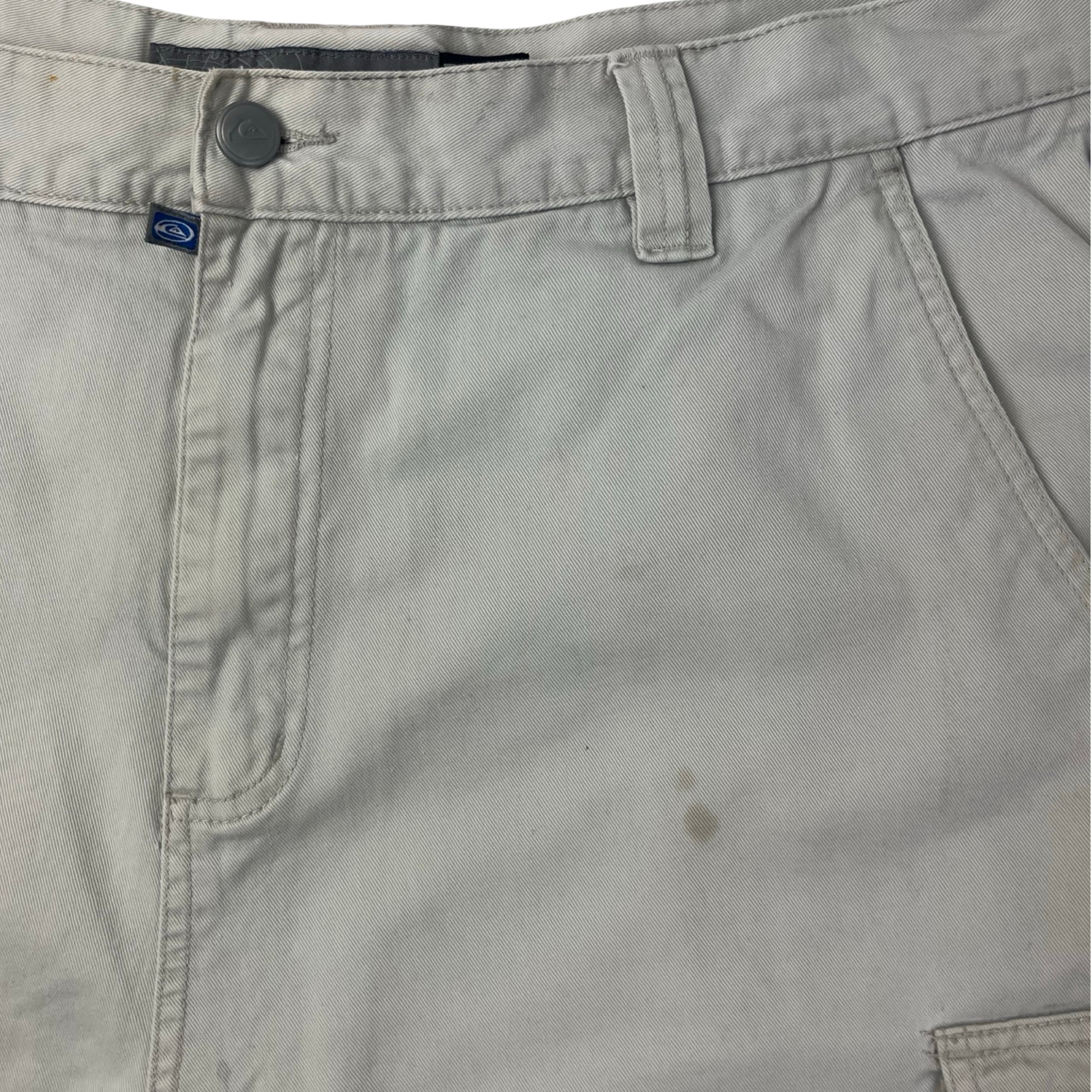 Vintage Y2K Quiksilver Cotton Cargo Shorts