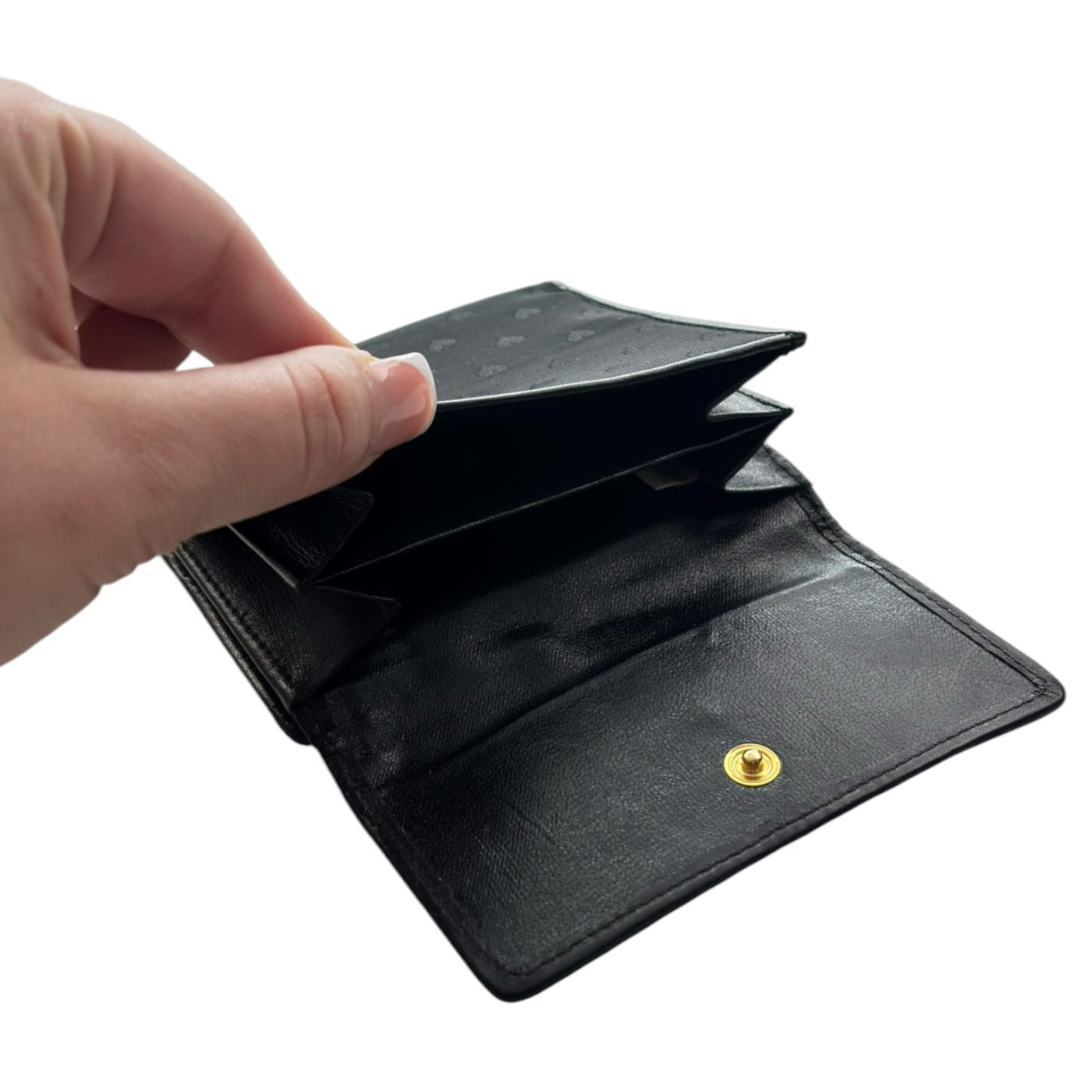 (W) Moschino Heart Patterned Wallet