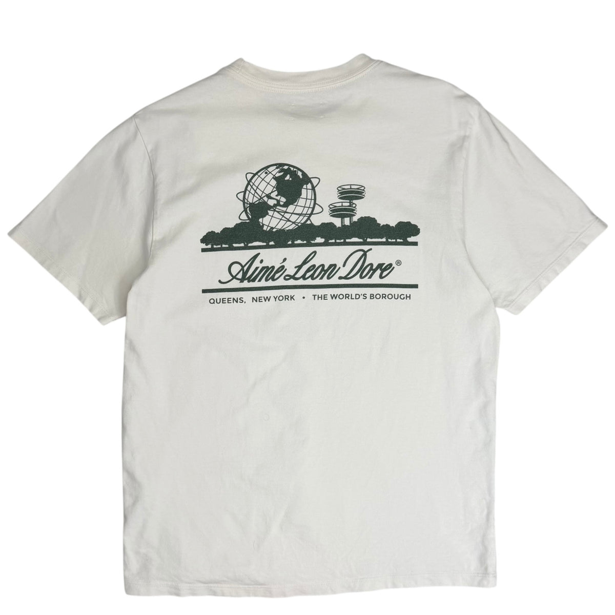 Aimé Leon Dore The Worlds Borough Tee White