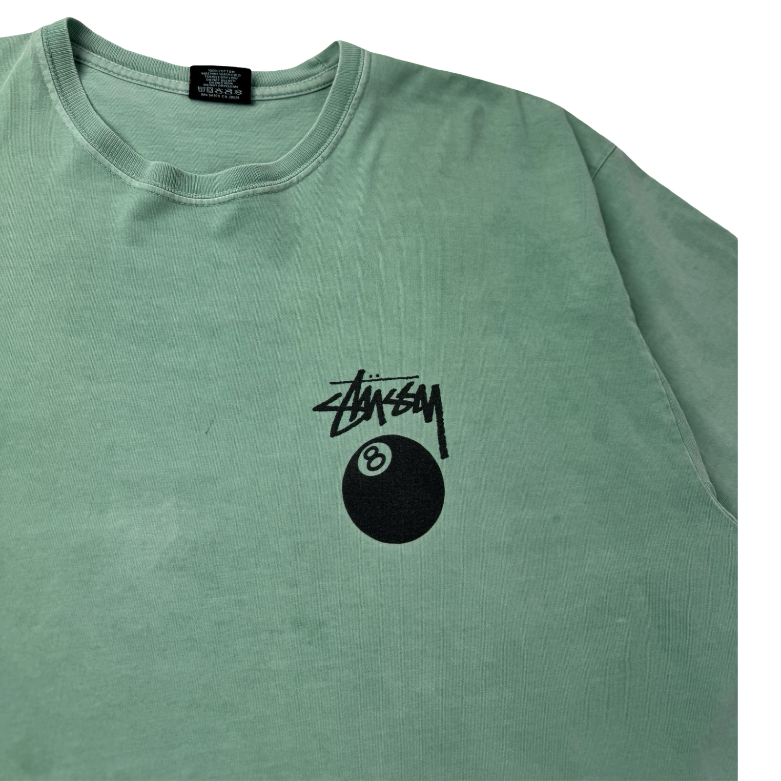 Stussy 8 Ball Pigment Dyed T-Shirt Pine