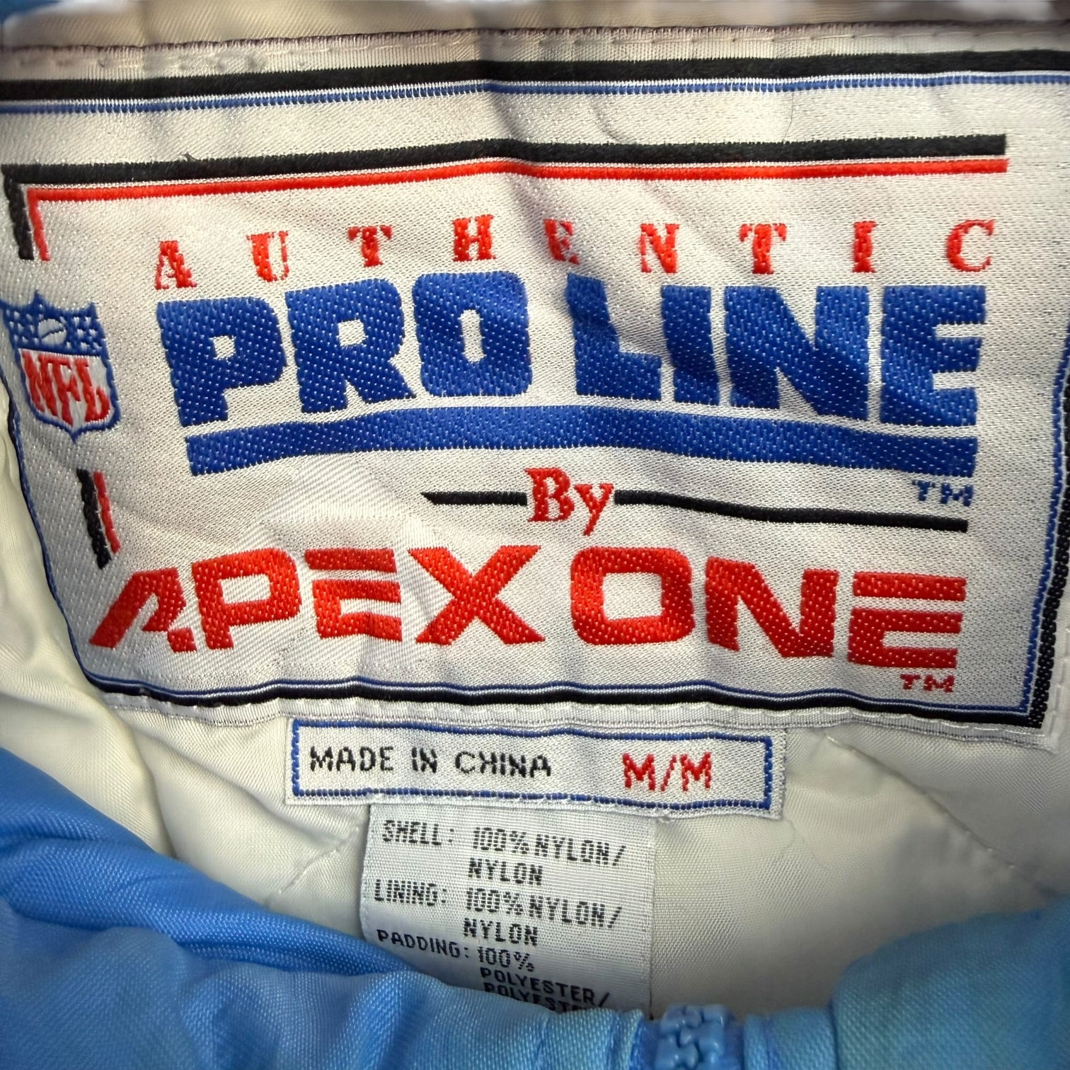 Vintage Apex One Houston Oilers Jacket Blue/Red