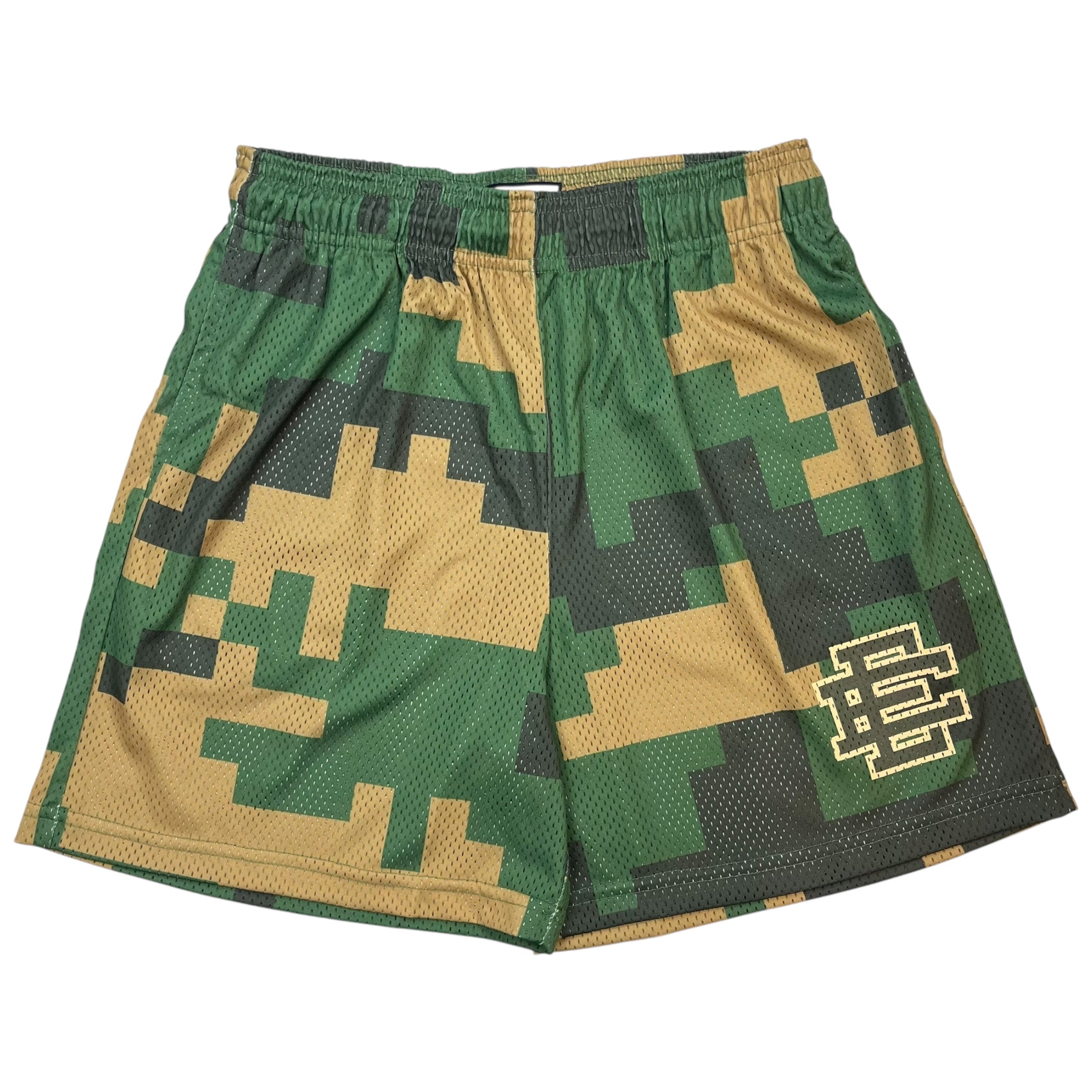 Eric Emanuel Digi Camo Shorts Dark Green