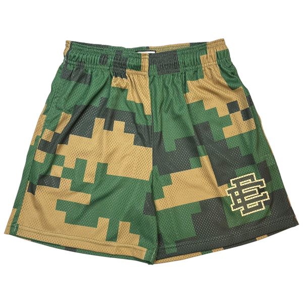 Eric Emanuel Digi Camo Shorts Dark Green