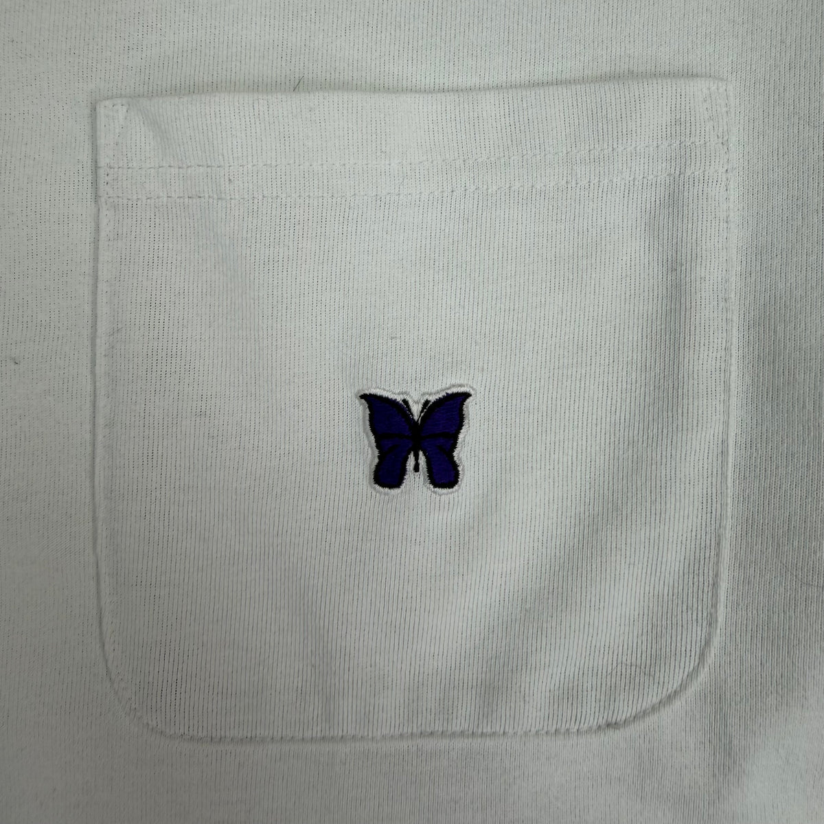 Needles S/S Crew Neck Tee White