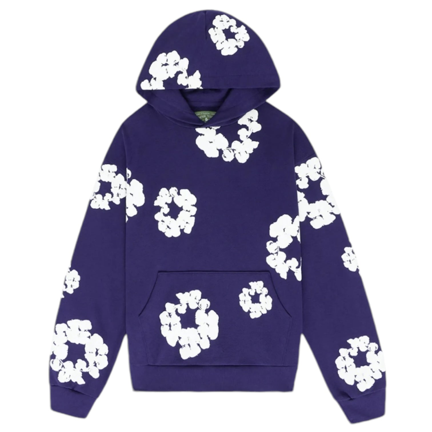 Denim Tears Cotton Wreath Hoodie Purple