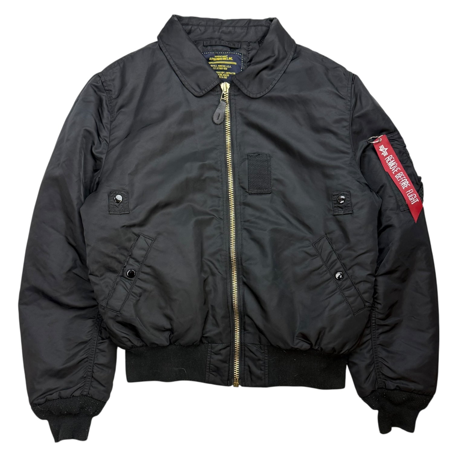 Alpha Industries Bomber Jacket Black