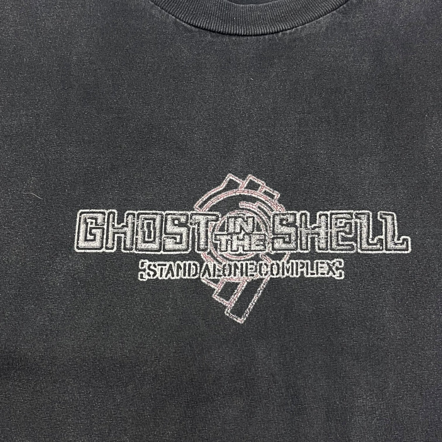 Vintage Ghost in the Shell ‘Stand Alone’ T-Shirt Faded Black