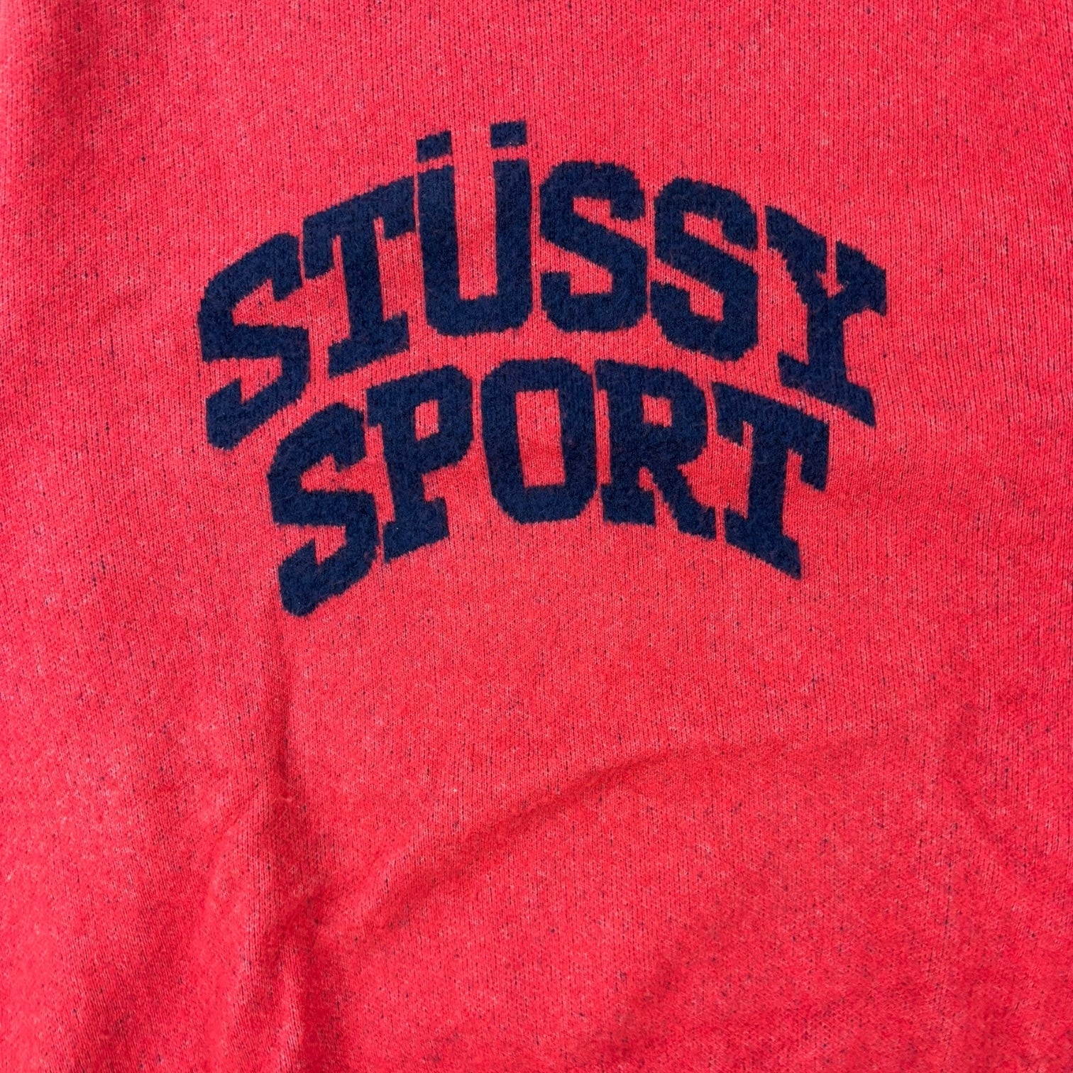 Stussy Sport Knit Sweater Red