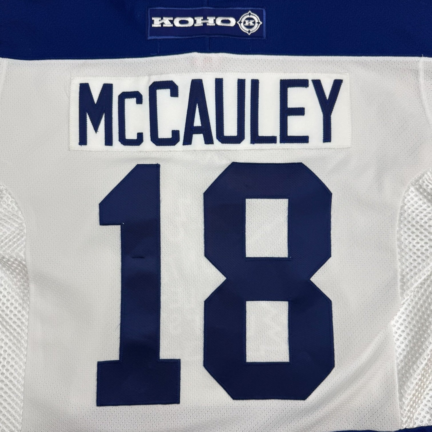 Vintage KOHO Toronto Maple Leafs Alyn McCauley Away Jersey White