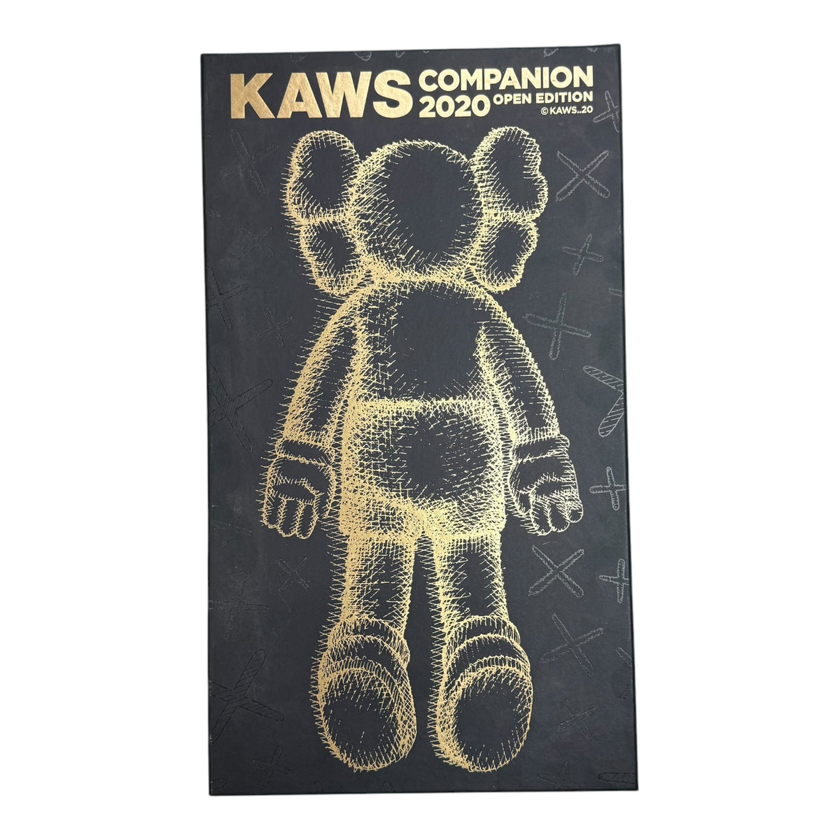 Kaws Companion 2020 Vinyl Figure Black