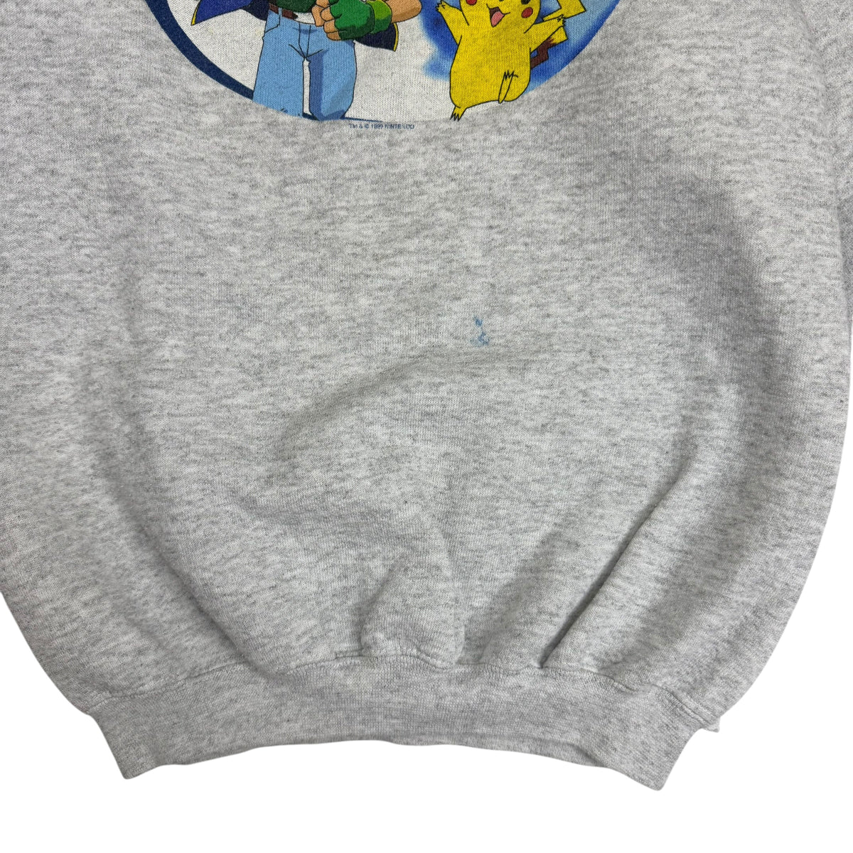 (W) 1999 Pokémon Catch ‘Em All! Crewneck Grey