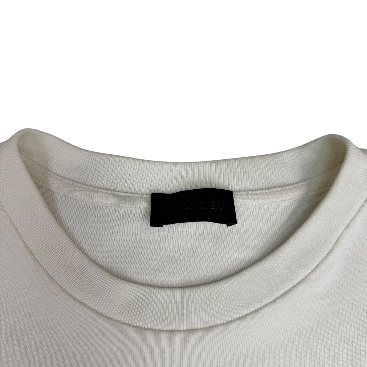 Moncler Spray Print Longsleeve White