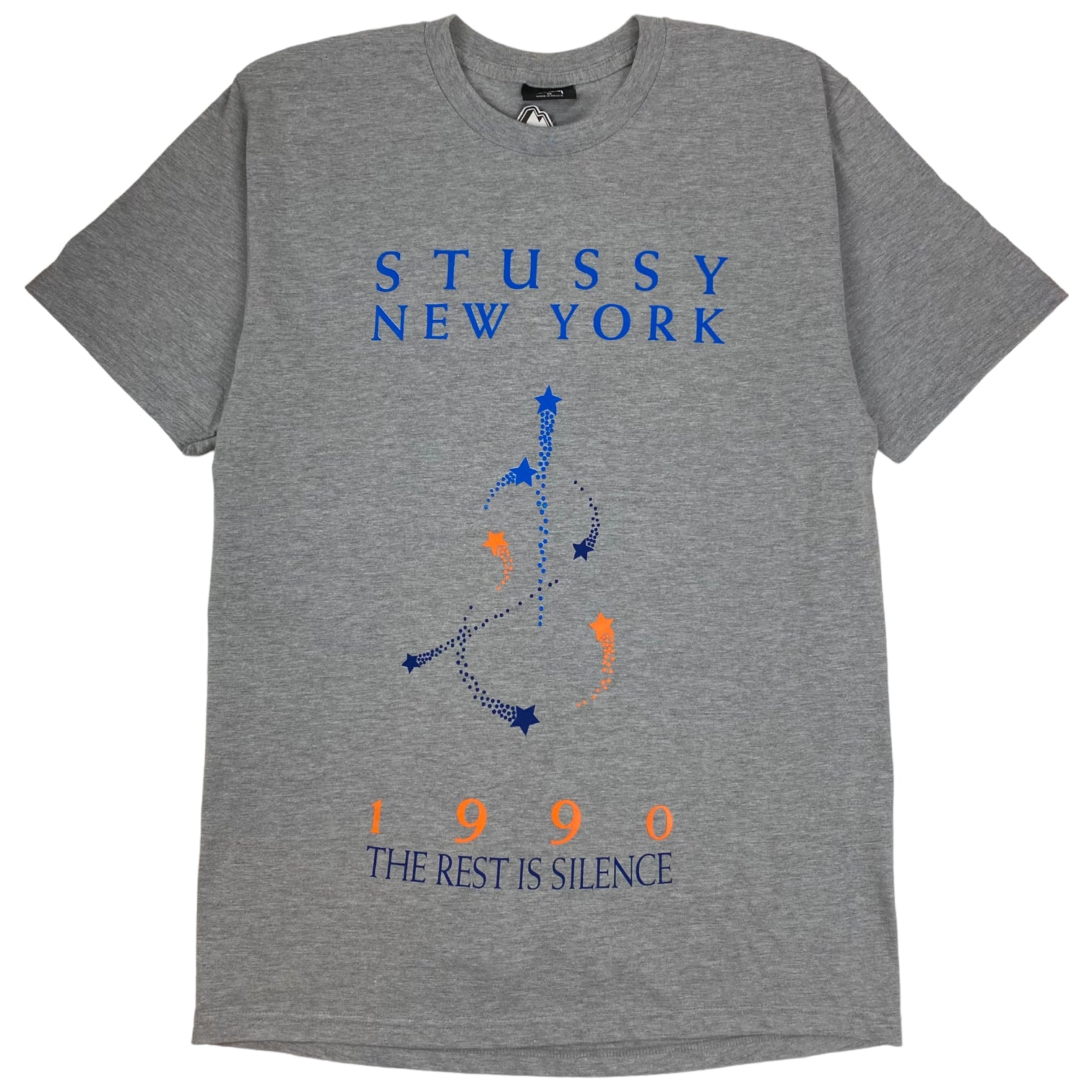 Stüssy NYC Opening Star T-Shirt Grey