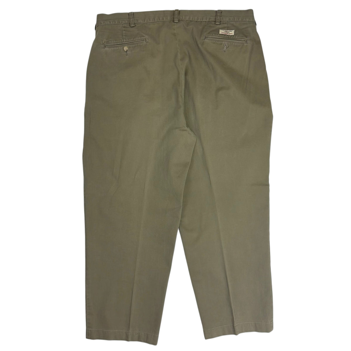 Vintage Polo Ralph Lauren Pleated Andrew Pant Brown